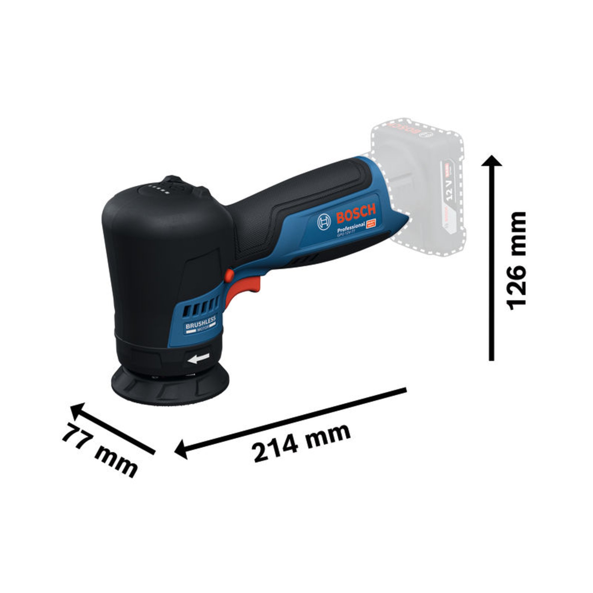 Polierer GPO 12V-77