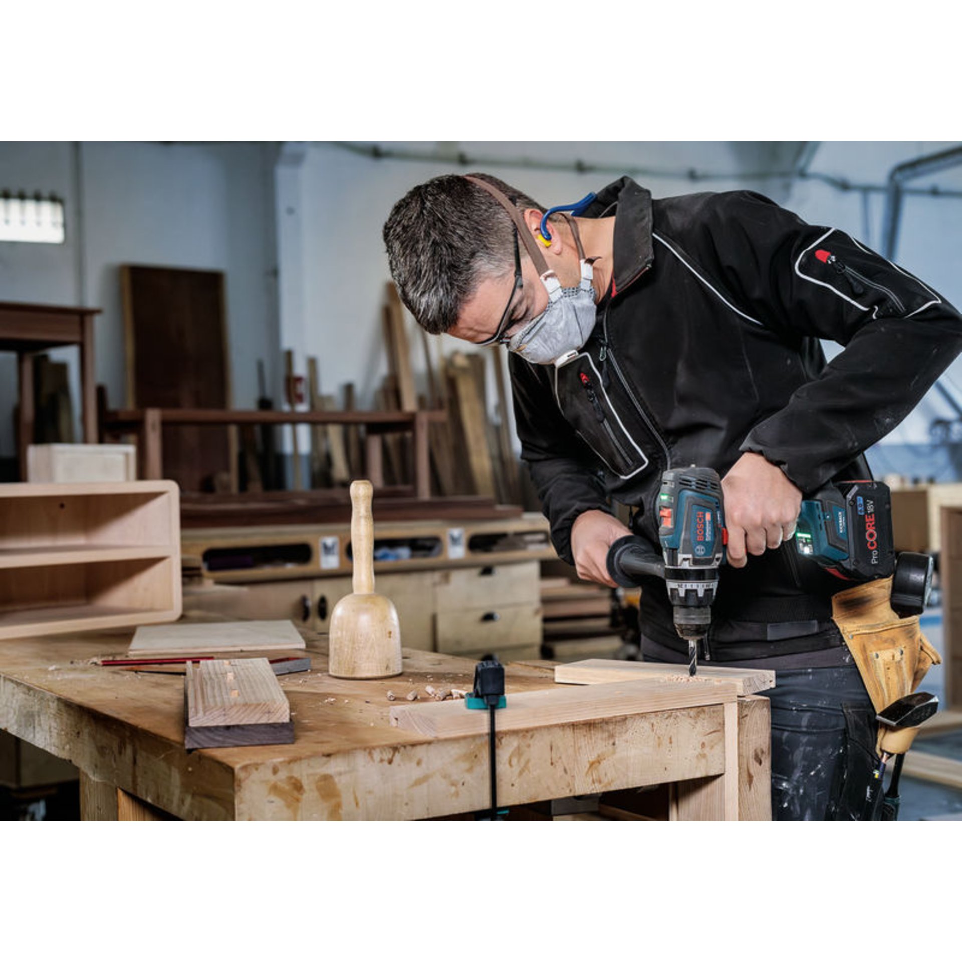 PRO Wood Holzspiralbohrer Set. 7-tlg.