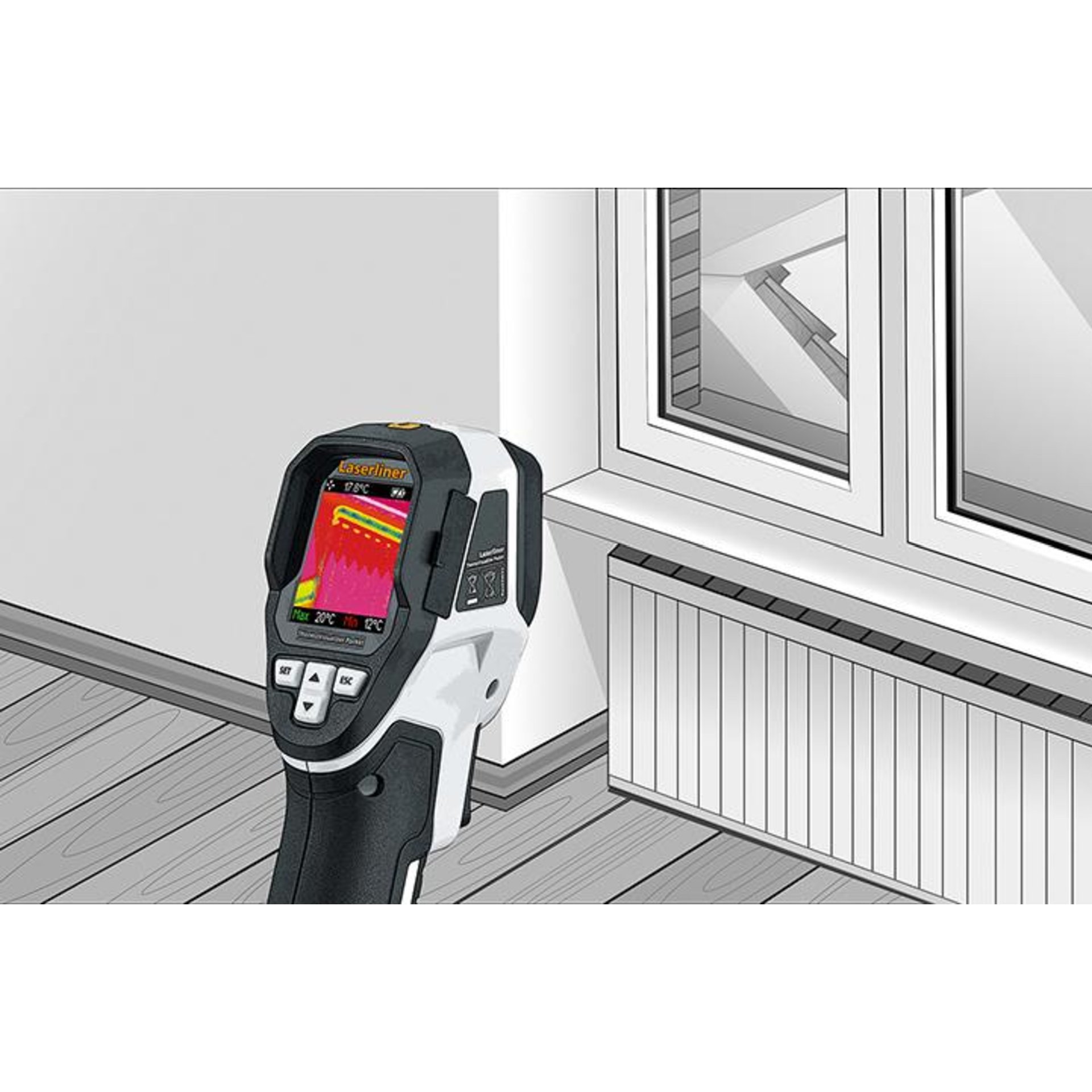 Wärmebildkamera ThermoVisualizer Pocket Laserliner
