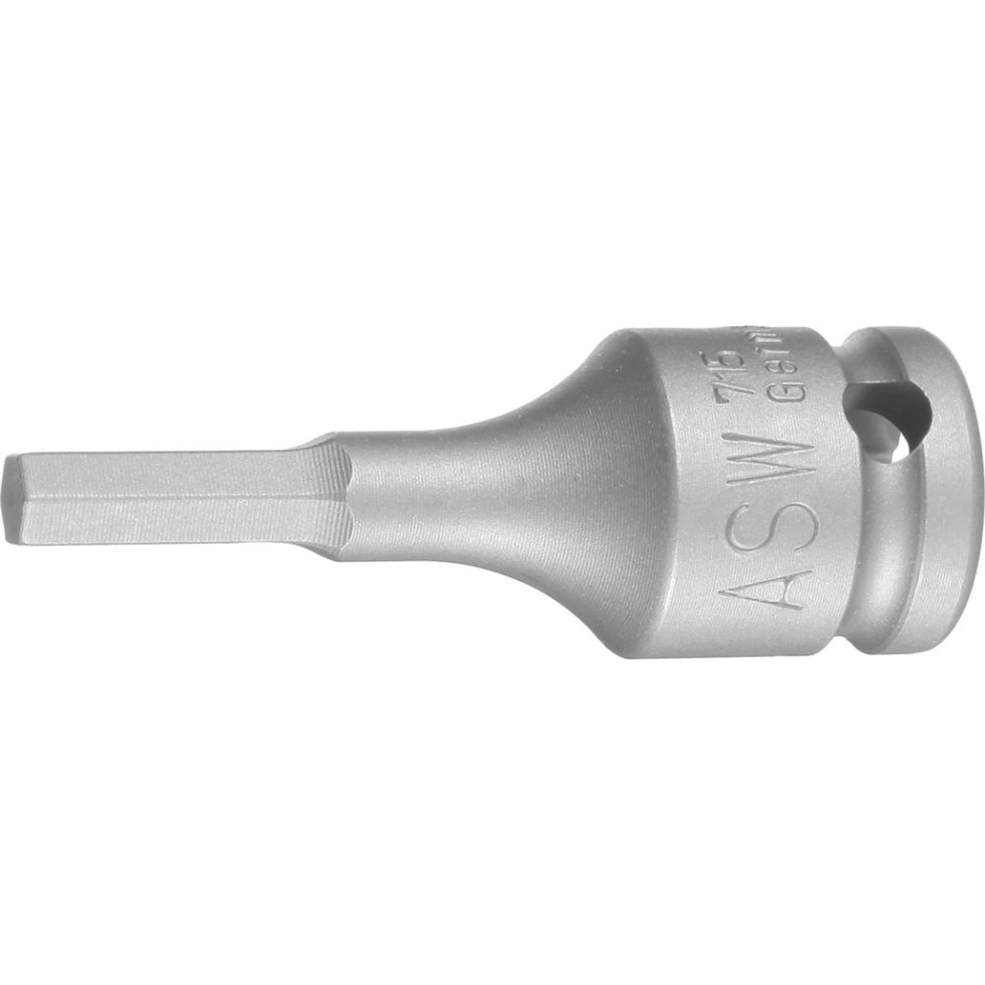 Kraft- Schraubendrehereinsatz 3/8" Innensechskant 10mm ASW