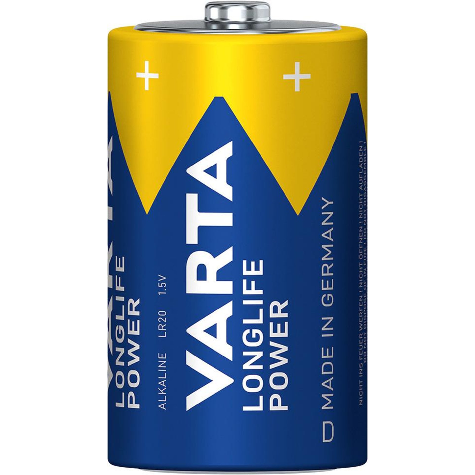 Batterie High Energy D, 16500mAh, 1 Stk. VARTA
