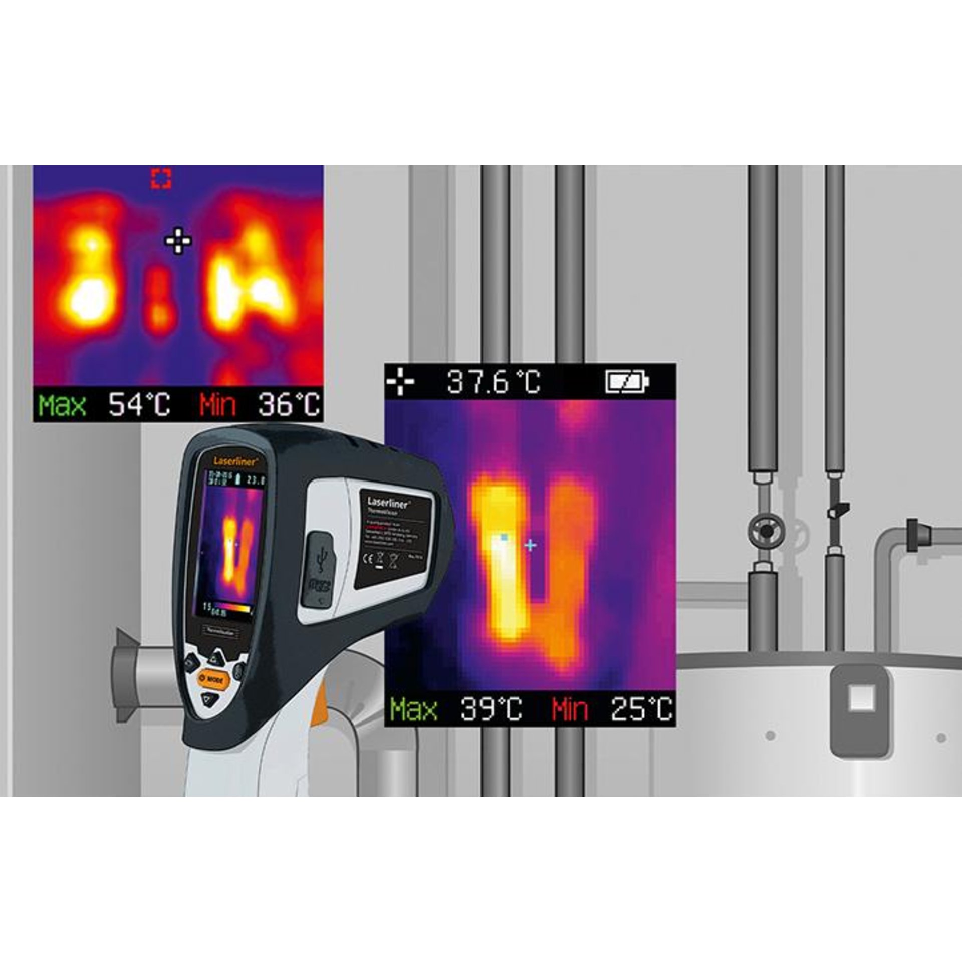 Wärmebildkamera ThermoVisualizer Pocket Laserliner