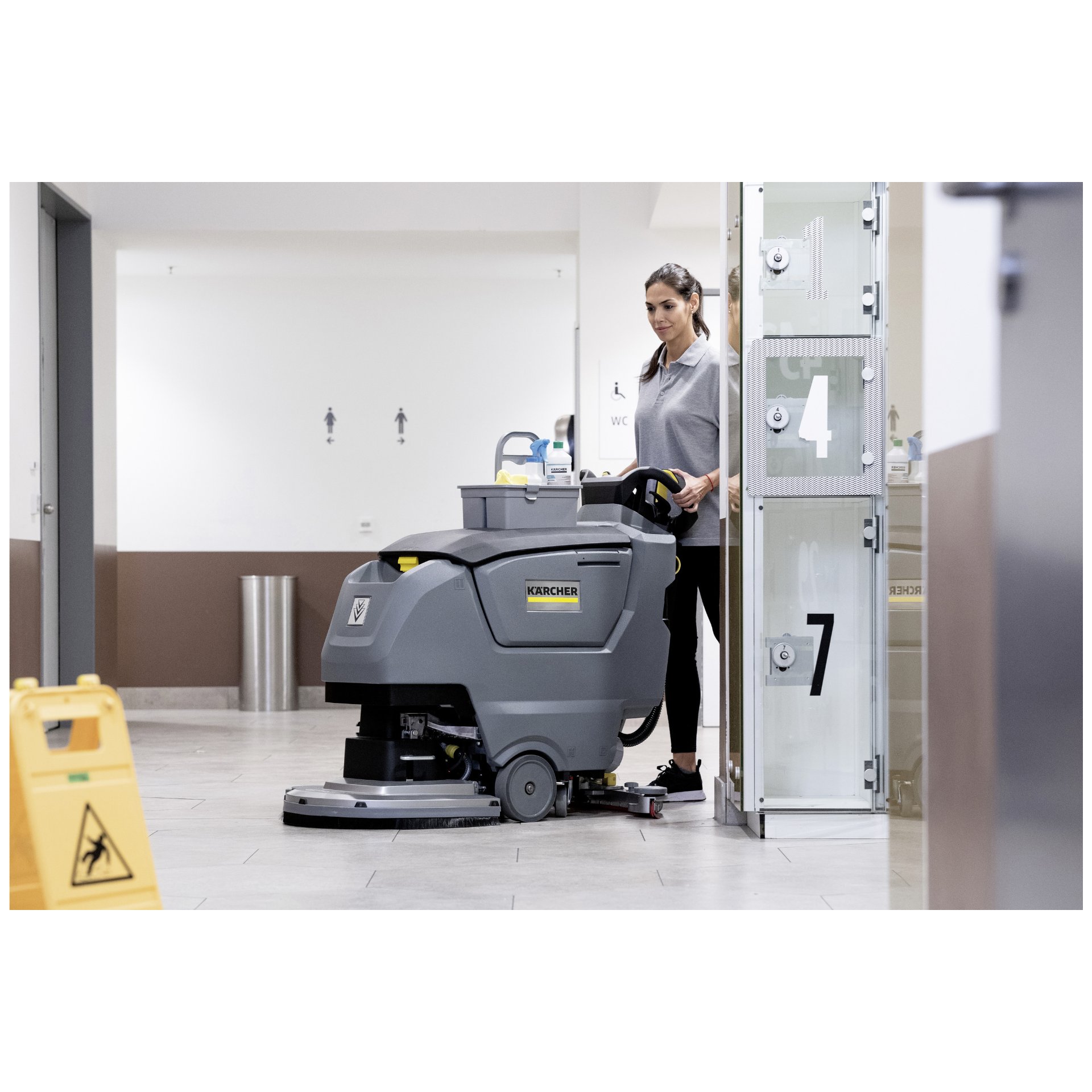 Kärcher Scheuersaugmaschine B 50 W Bp Pack 115Ah+D51+Dose+Rinse+AF