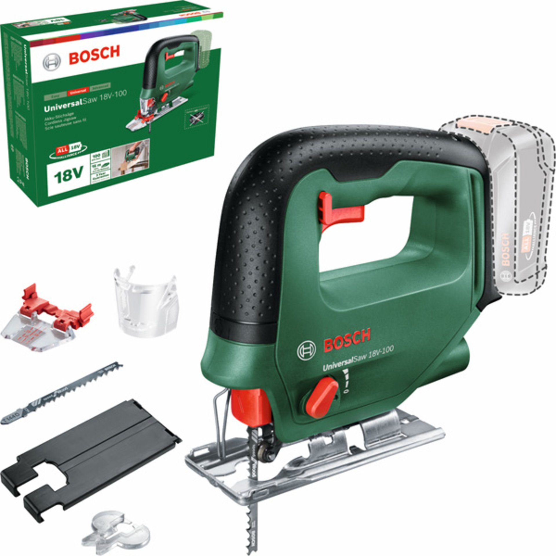 Akku-Stichsäge UniversalSaw 18V-100