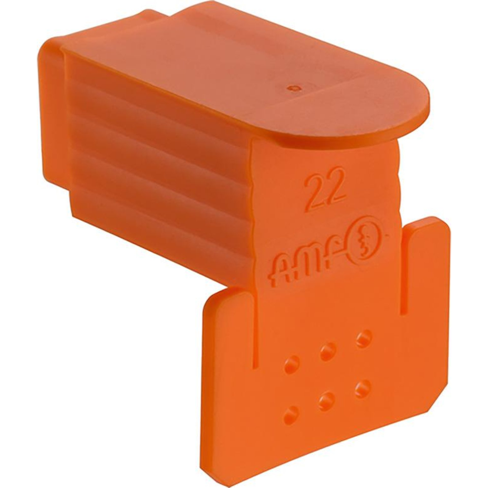 Seitliche Abdeck. T-Nuten6486AO 18mm AMF