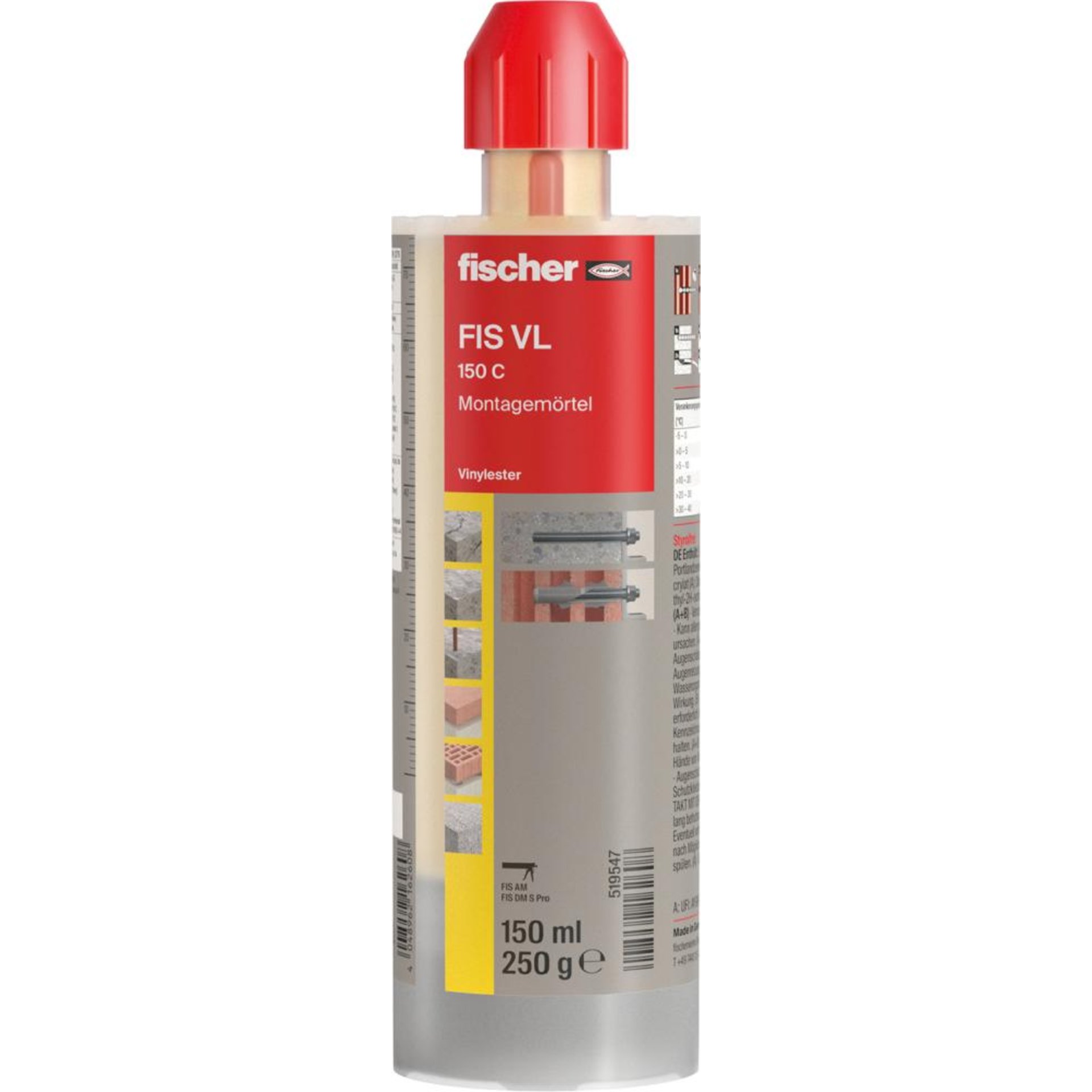 fischer Montagemörtel 150 C SET