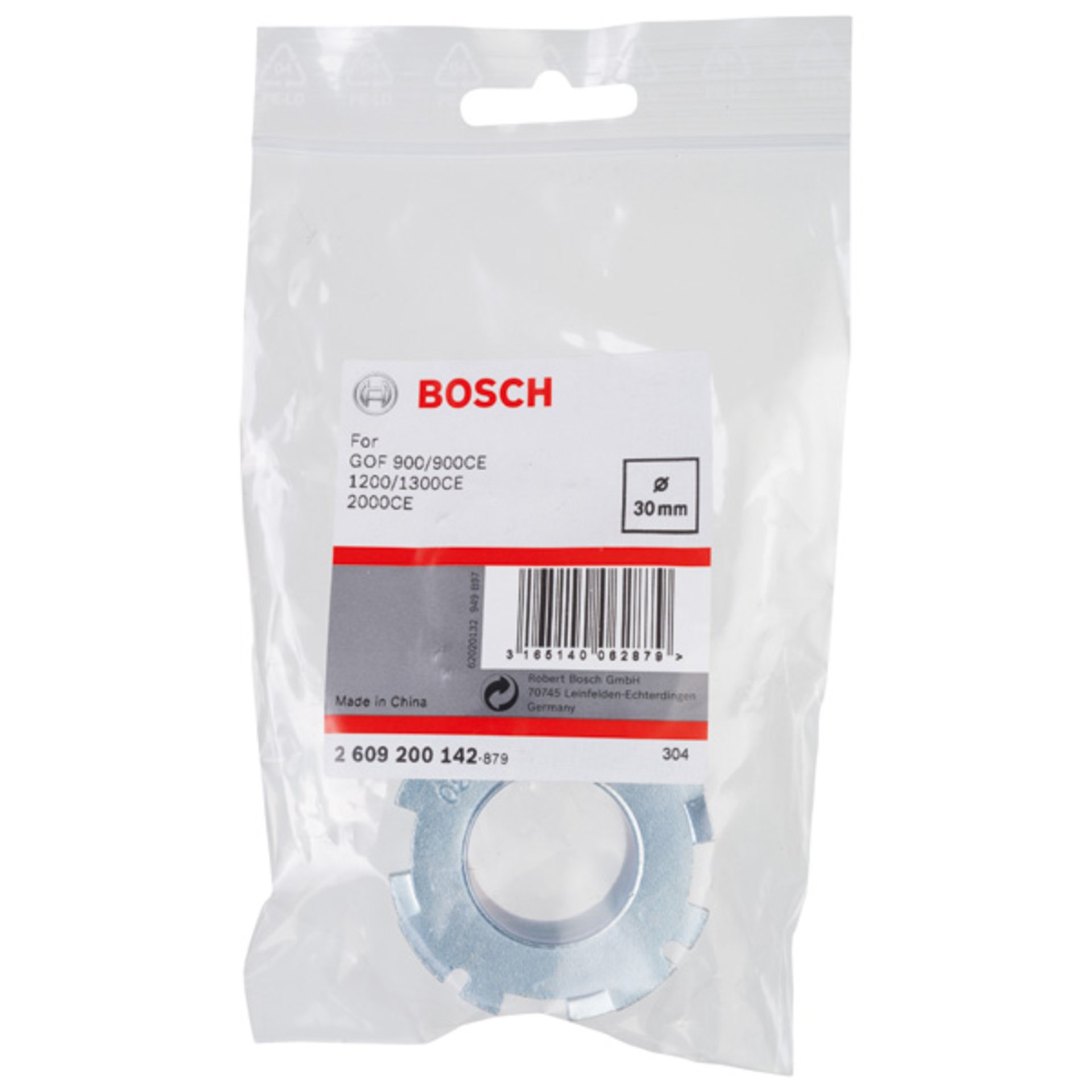 Kopierhülse für Bosch-Oberfräsen, mit Schnellverschluss, 30 mm