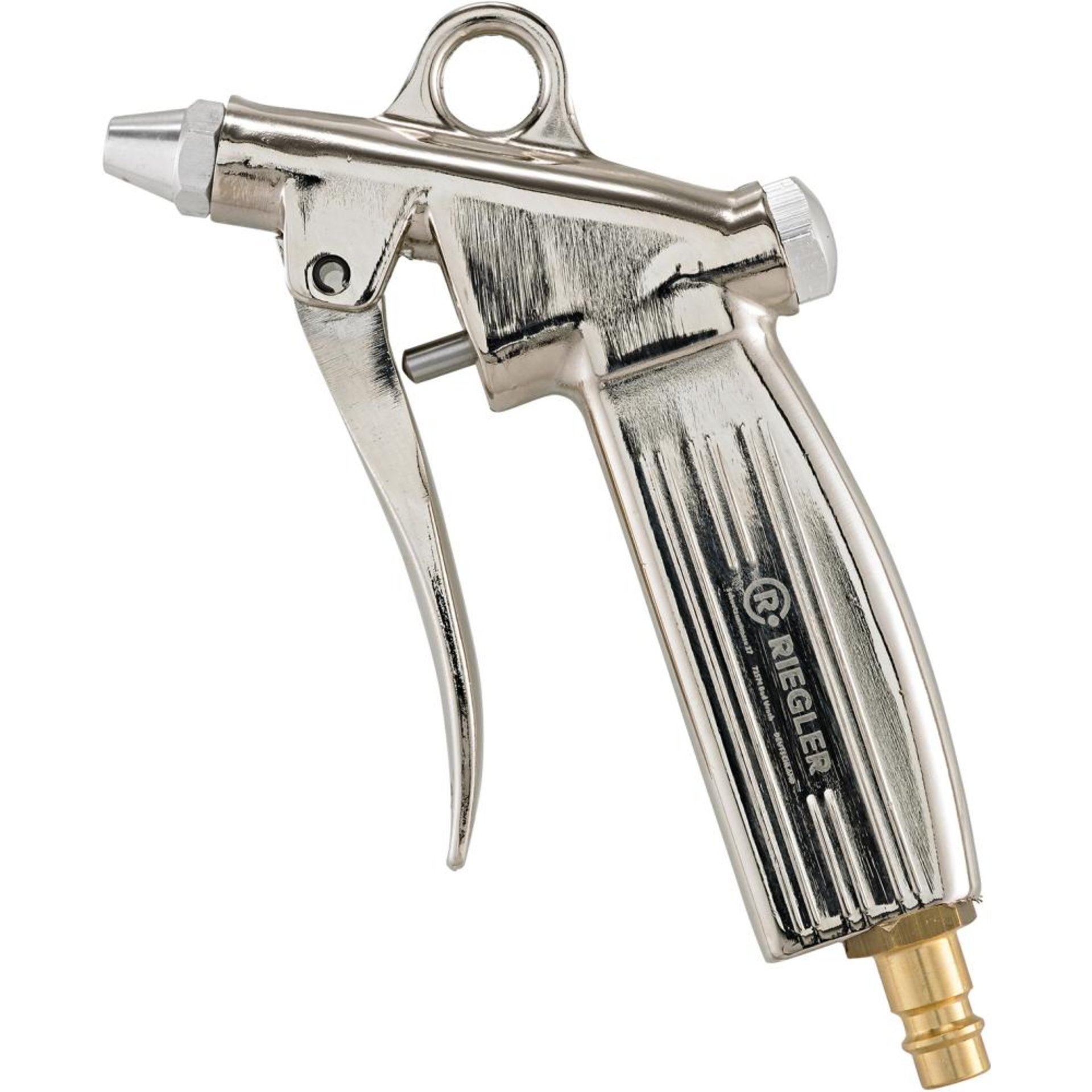 Ausblaspistole Aluminium mit Stecker DN 7,2 Düse 1,5mm RIEGLER