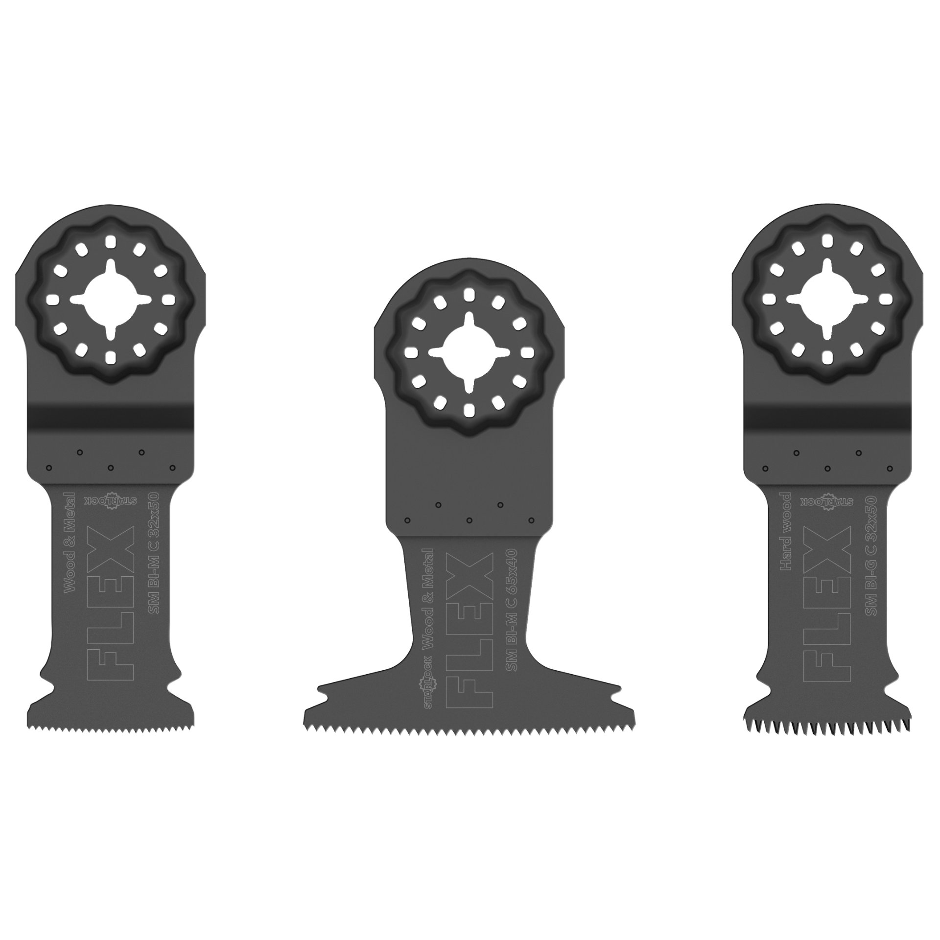Sägeblatt-Set Starlock Holz und Metall