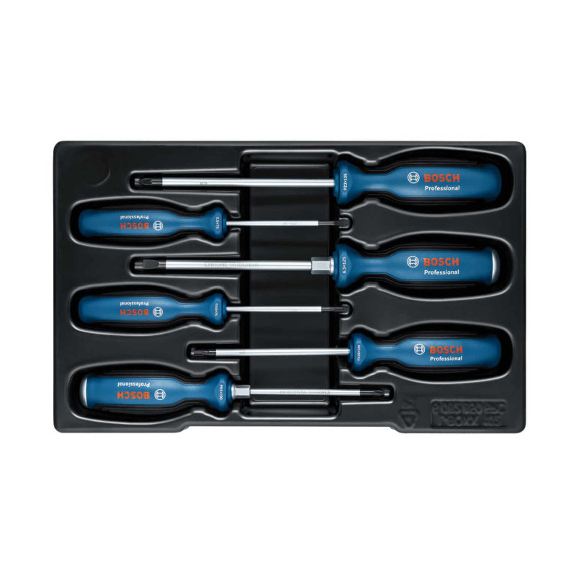 Schraubendreher-Set, SL/PH/PZ/TX, 6-teilig