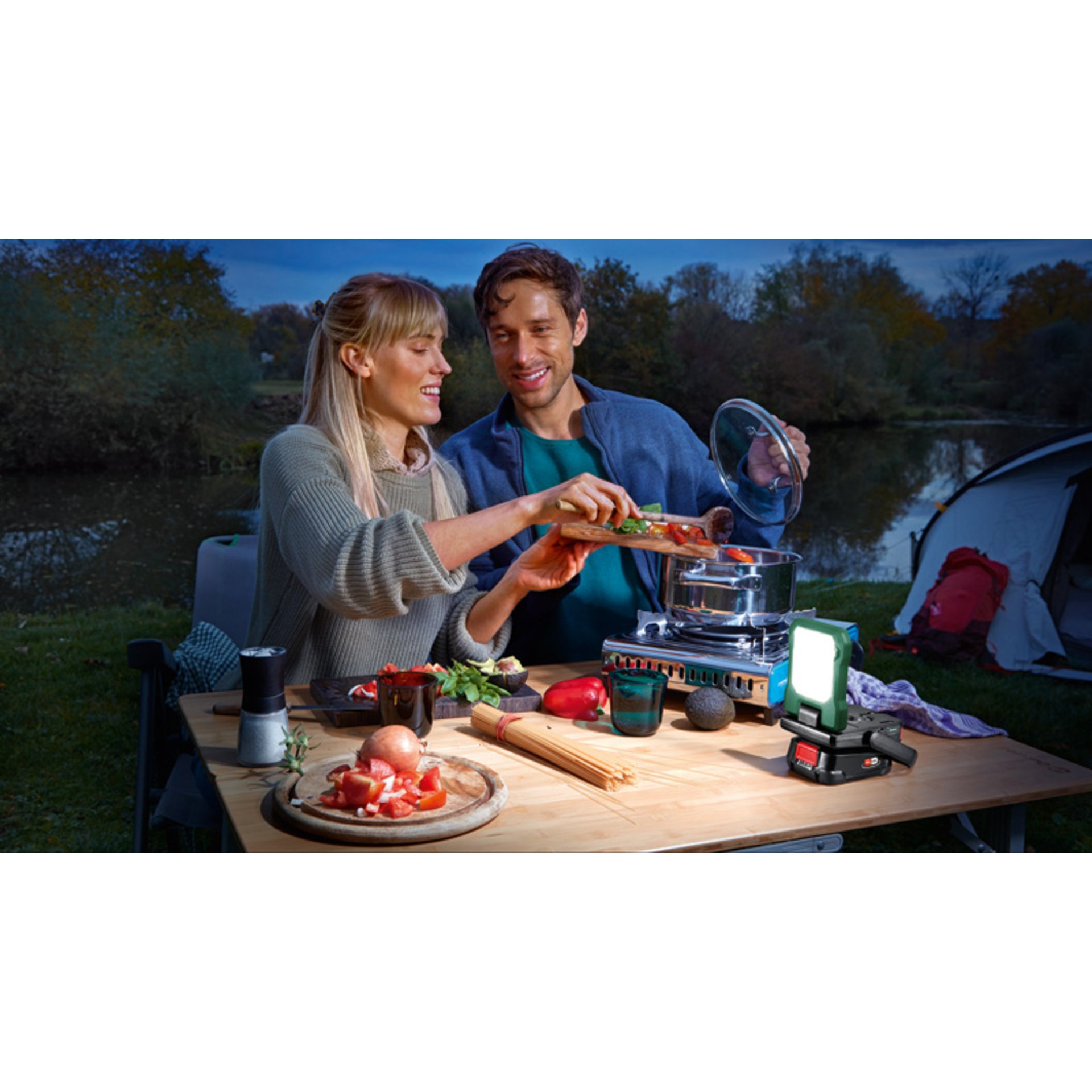 Akku-LED-Leuchte EasySpotLight 18V-400