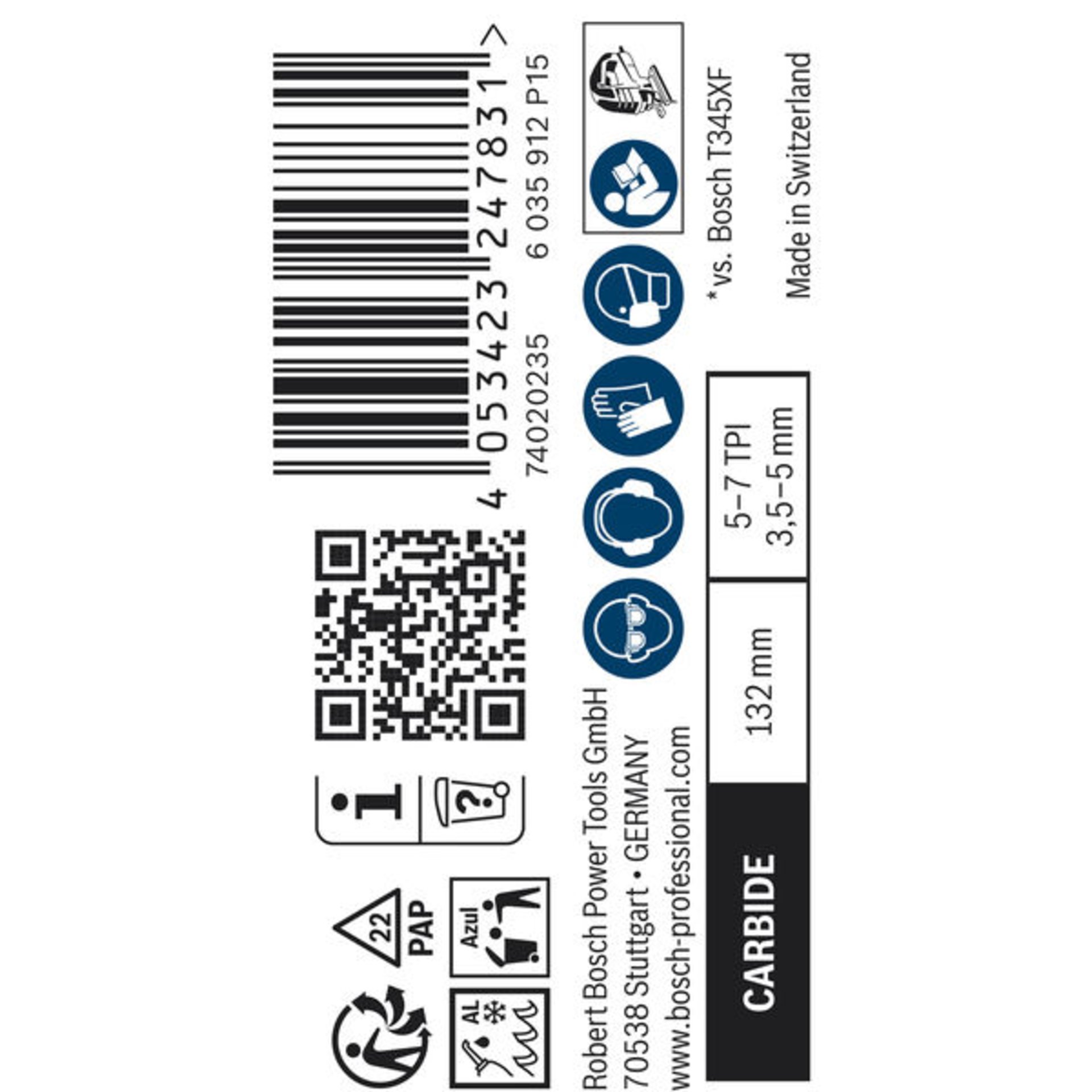 EXPERT Multi Material T367XHM Stichsägeblatt, 10-tlg.