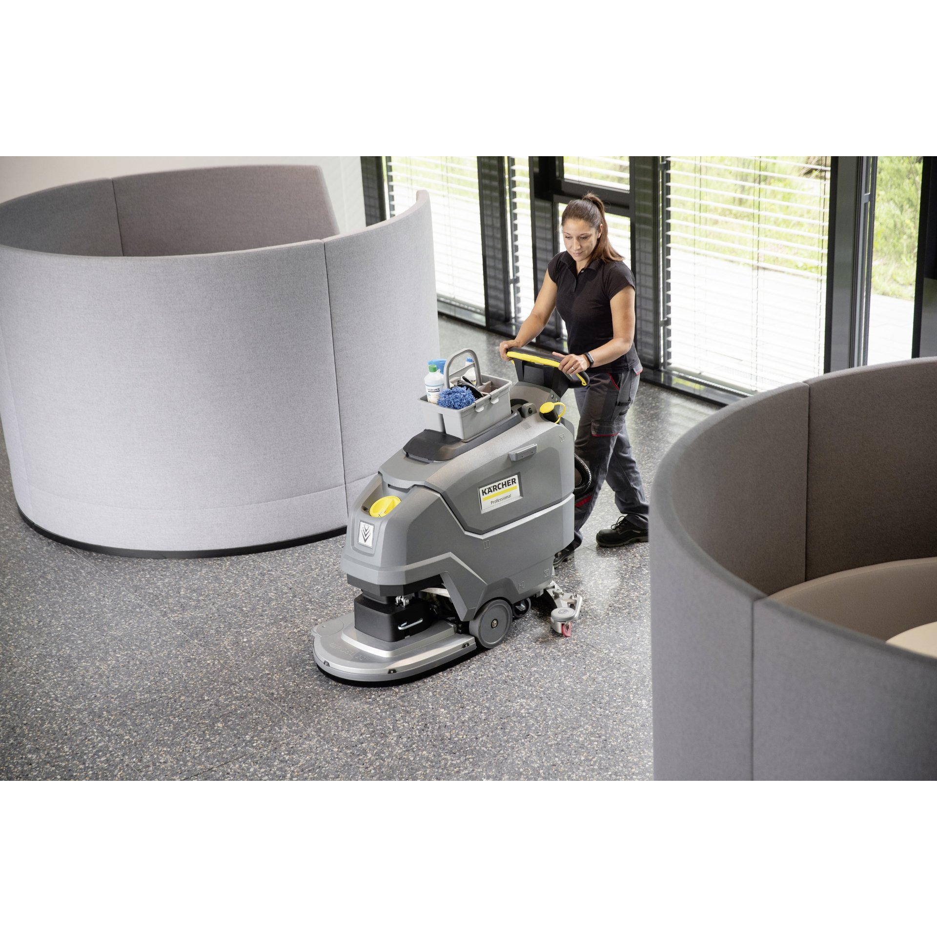 Kärcher Scheuersaugmaschine BD 50/55 W Classic Bp Pack 115Ah