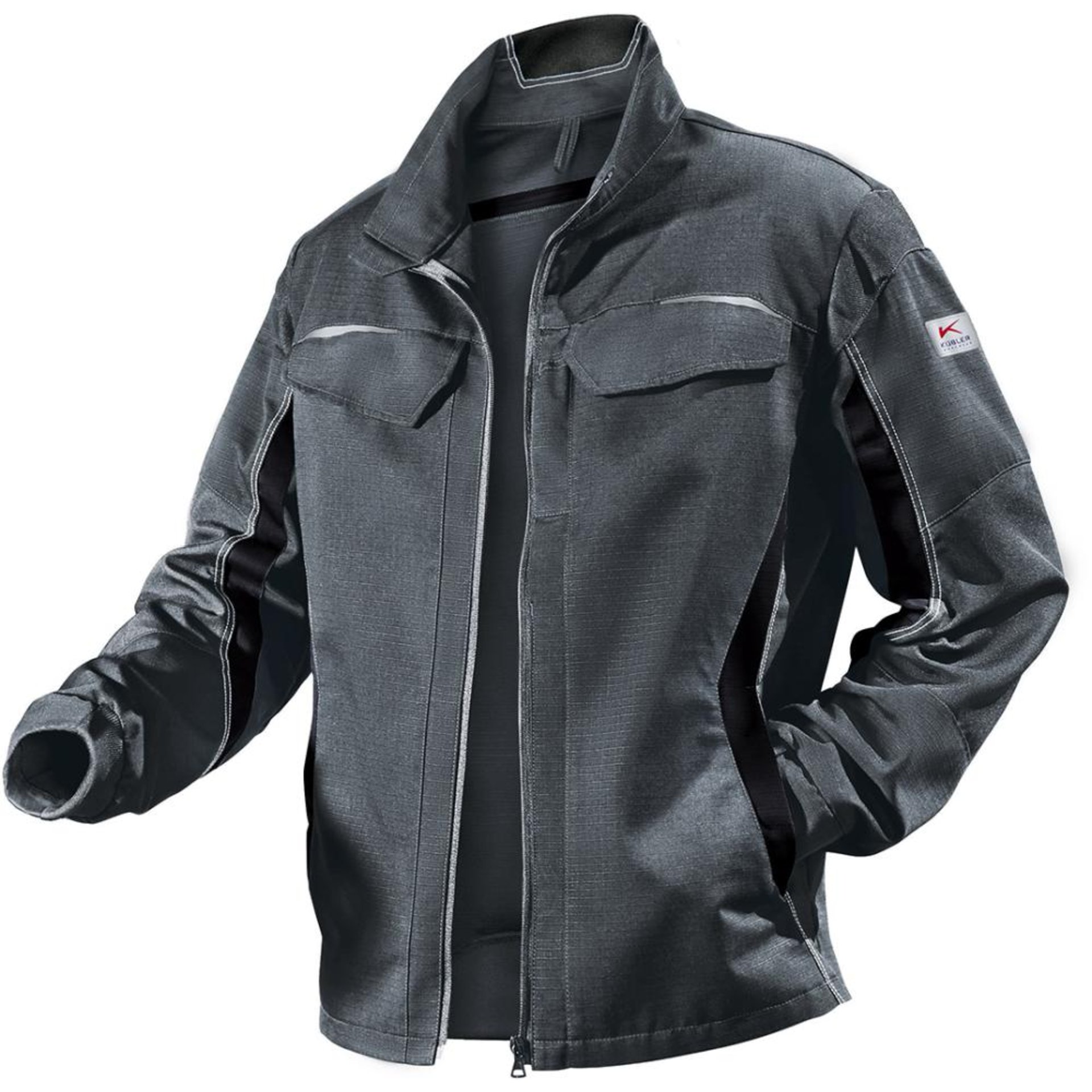 Jacke PULSSCHLAG,Gr. 48, anthrazit/schwarz
