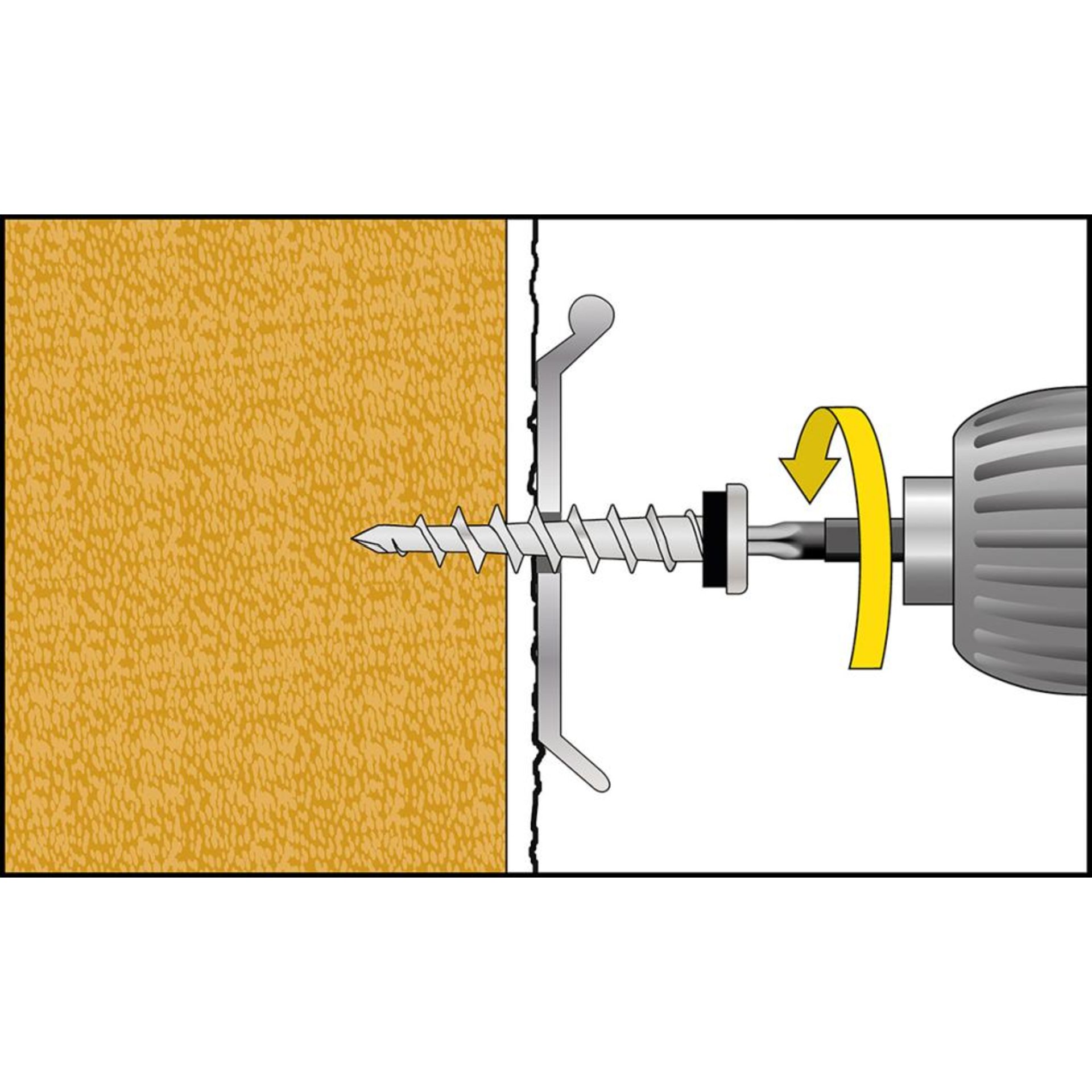 Isolierplattenschraub- dübel IPSZ-H 55 Zamag
