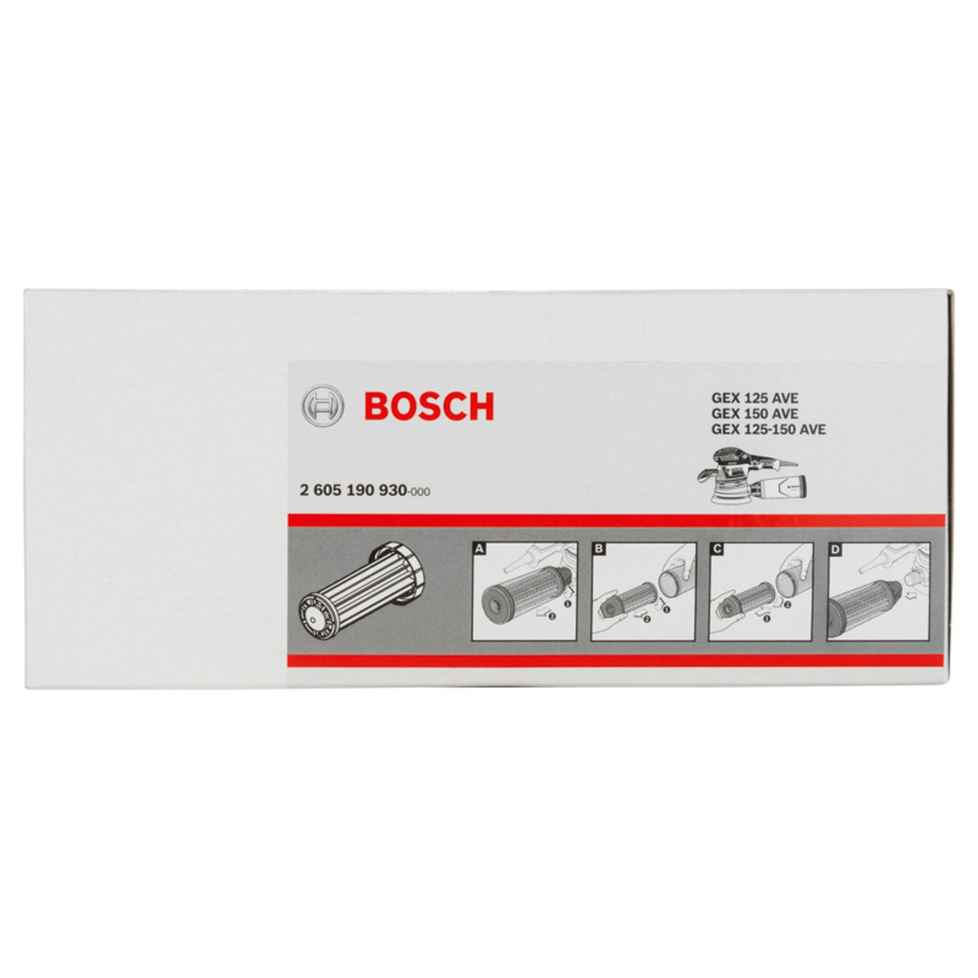 Filter für GEX 125-150 AVE Professional