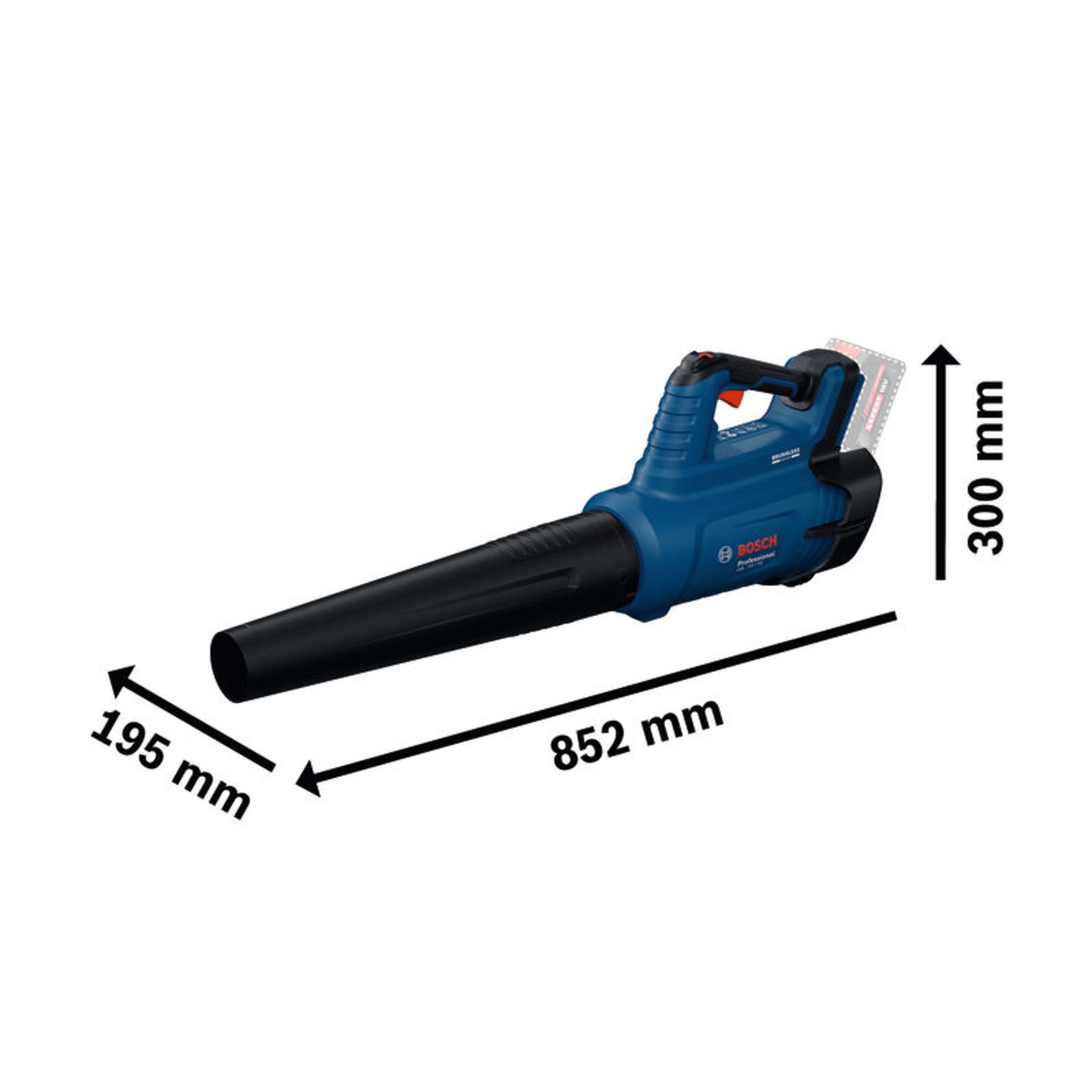 Akku-Laubbläser GBL 18V-750