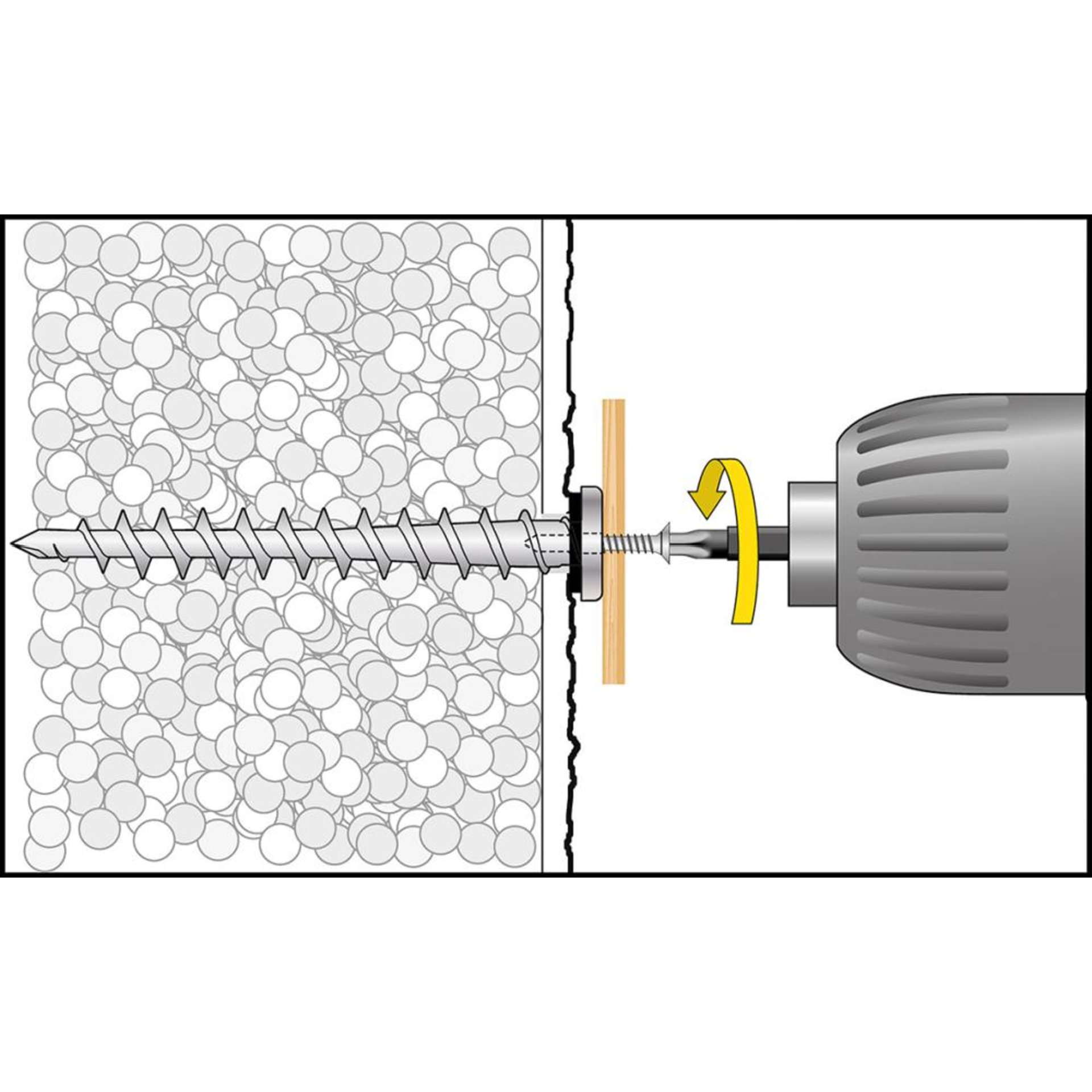 Isolierplattenschraub- dübel IPSZ 80 Zamag