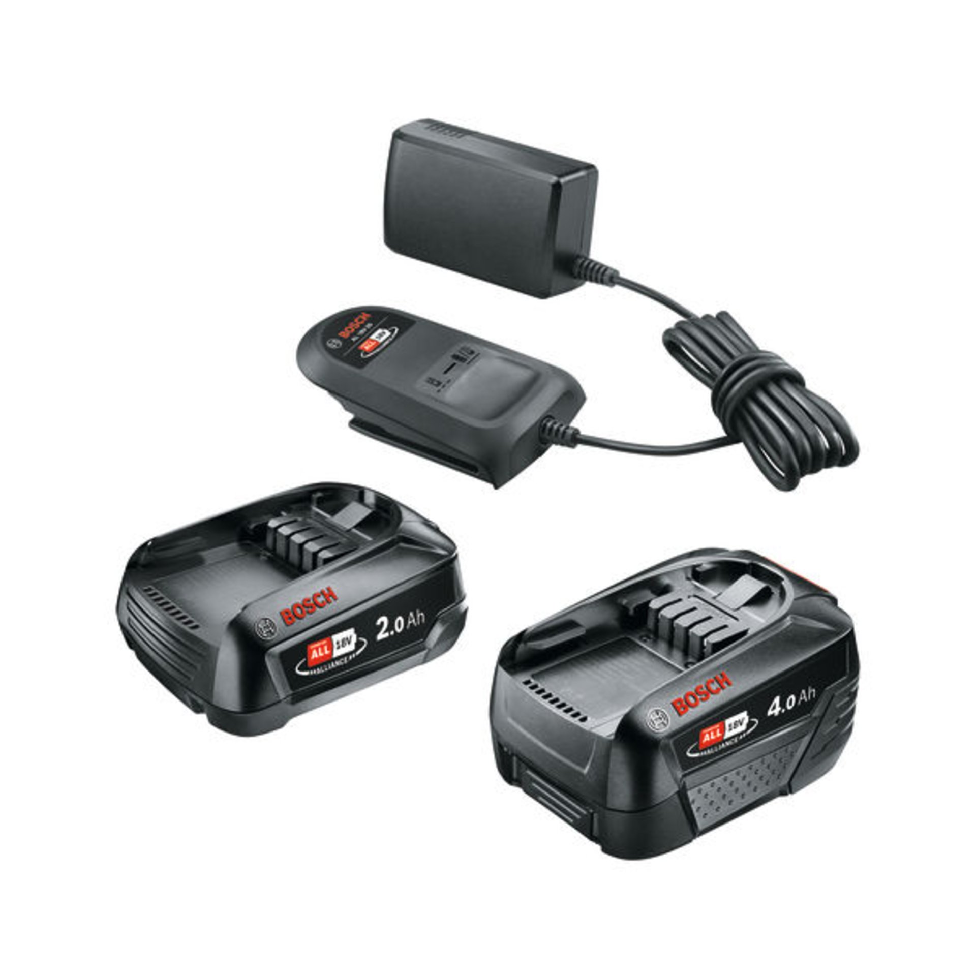 Starter-Set 18V, 1 x Akku PBA 18V 2.0Ah, 1 x Akku PBA 18V 4.0Ah