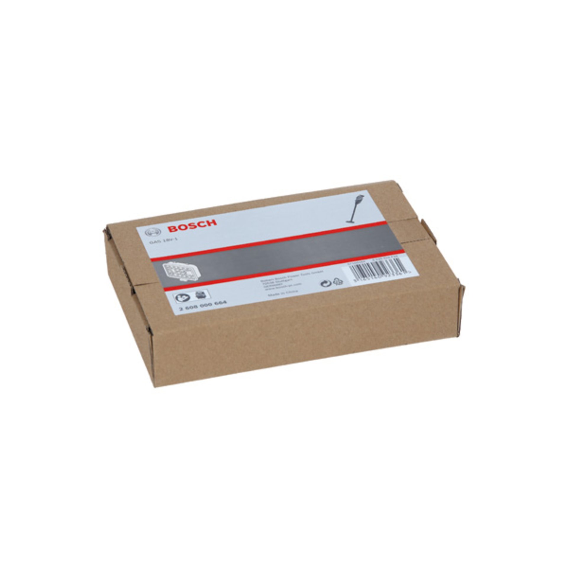 Filter, Filterfläche 230 cm², 97 x 79 x 30 mm, passend zu GAS 18V-1