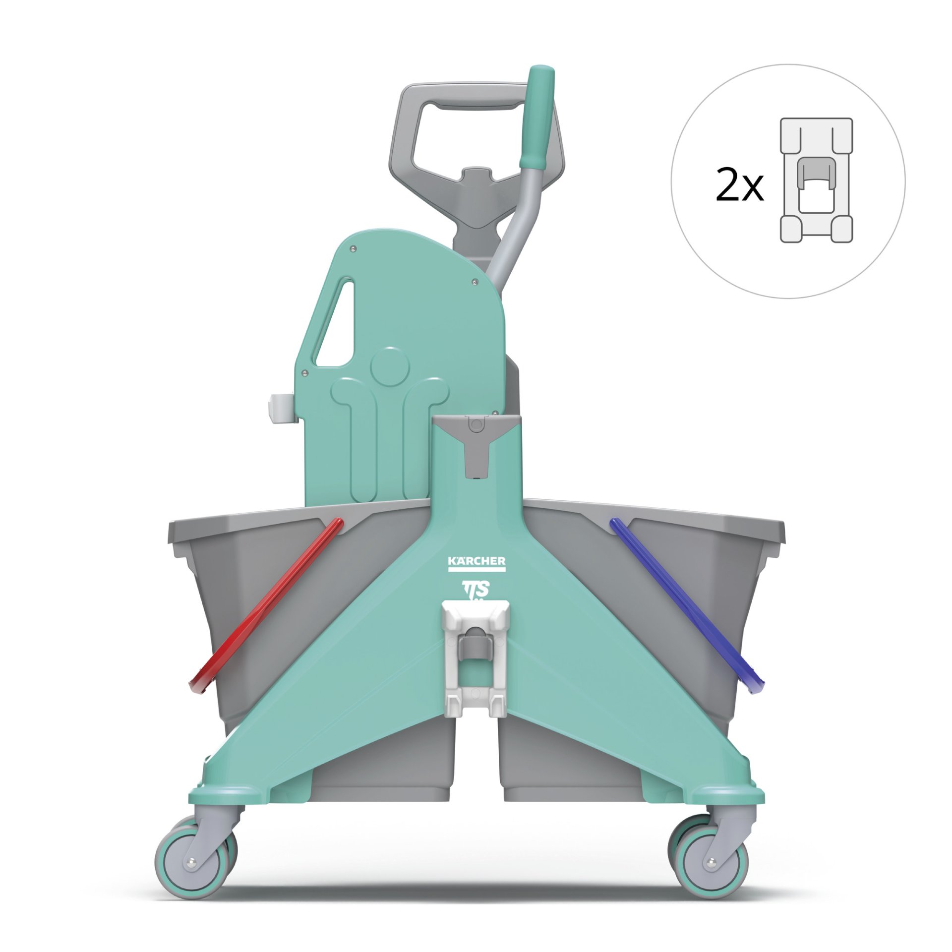 Kärcher Nickita Tec mit zwei Plug Lampo 2 x 15 l