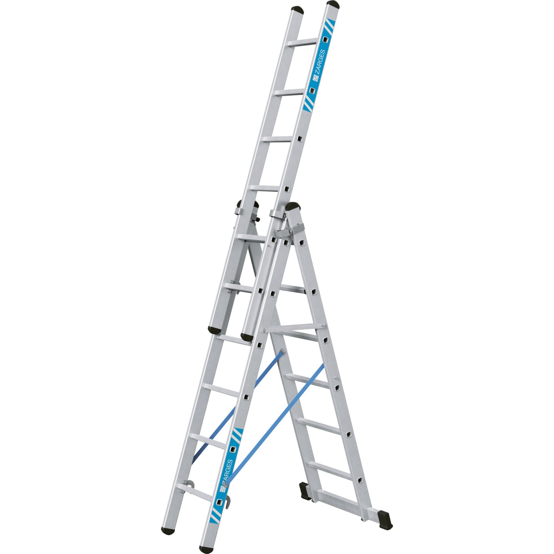 Skymaster X - LM-Mehrzweckleiter 3 x 6 Sprossen