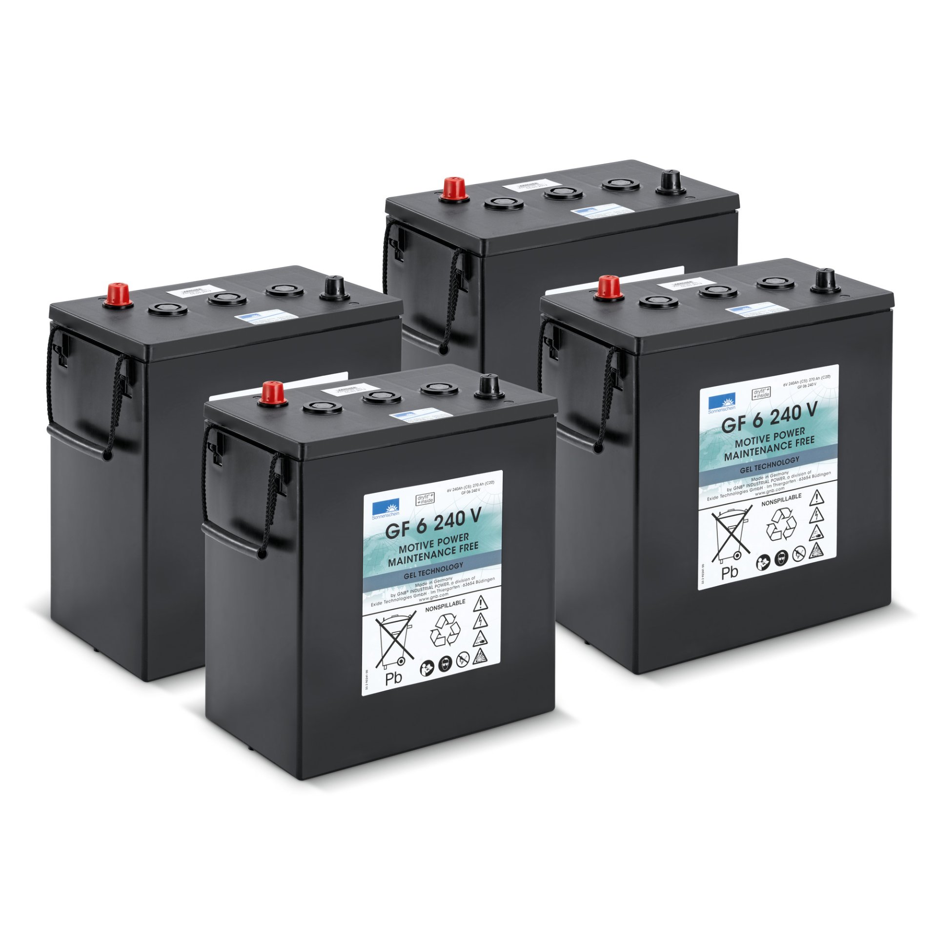 Kärcher Batteriesatz Gel 4x 6V/240Ah