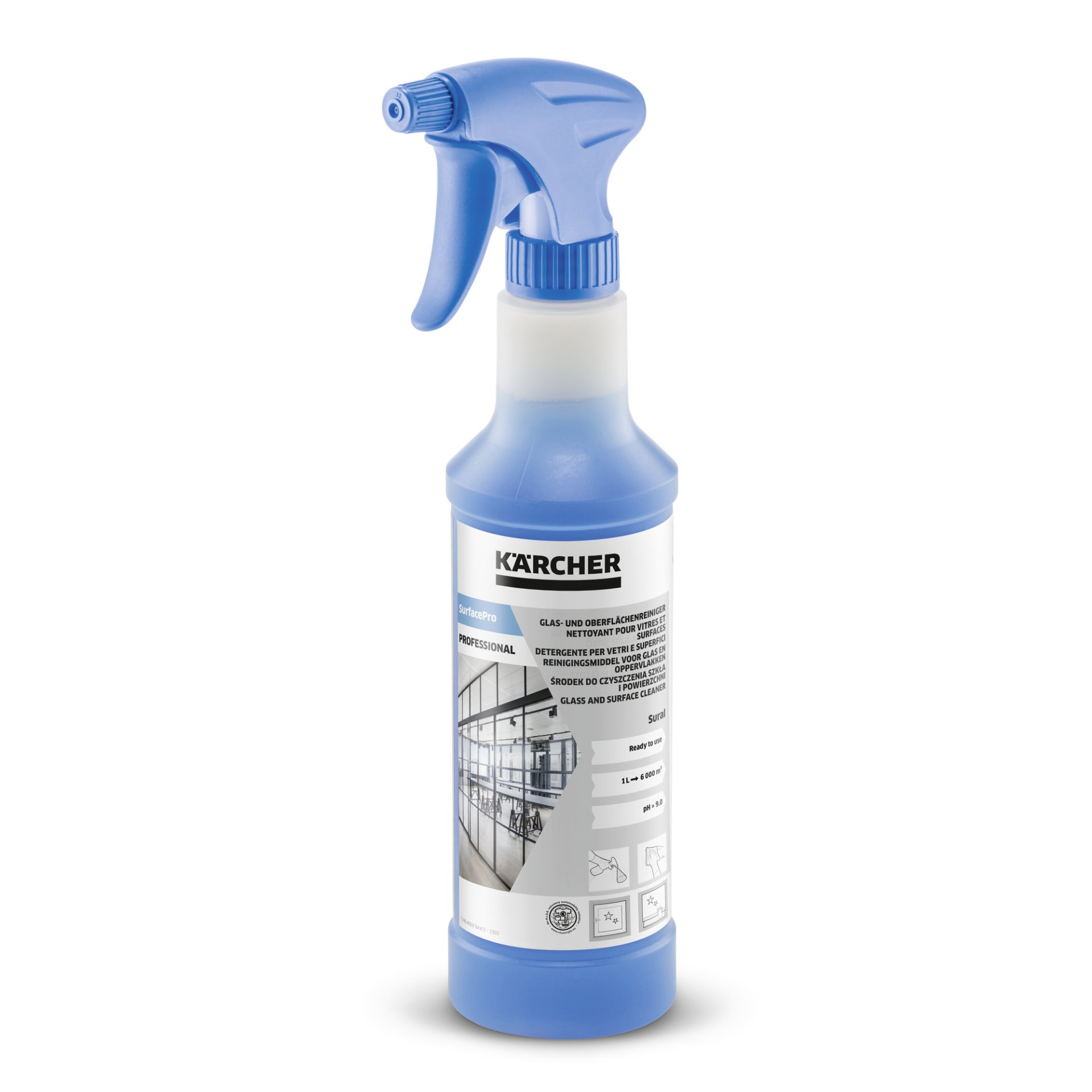 Kärcher SurfacePro Glas- und Oberflächenreiniger Sural 0,5 l