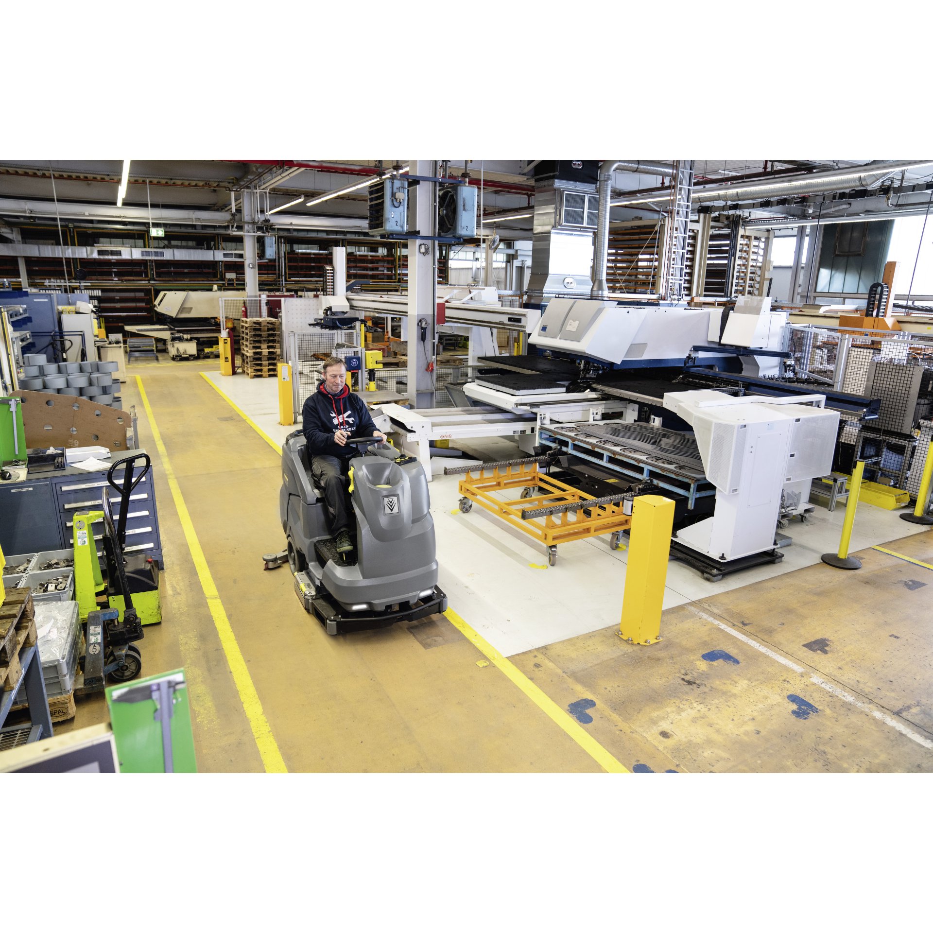 Kärcher Aufsitz-Scheuersaugmaschine B 220 R Bp Pack DOSE+SB+240Ah Wet+Ri+R85