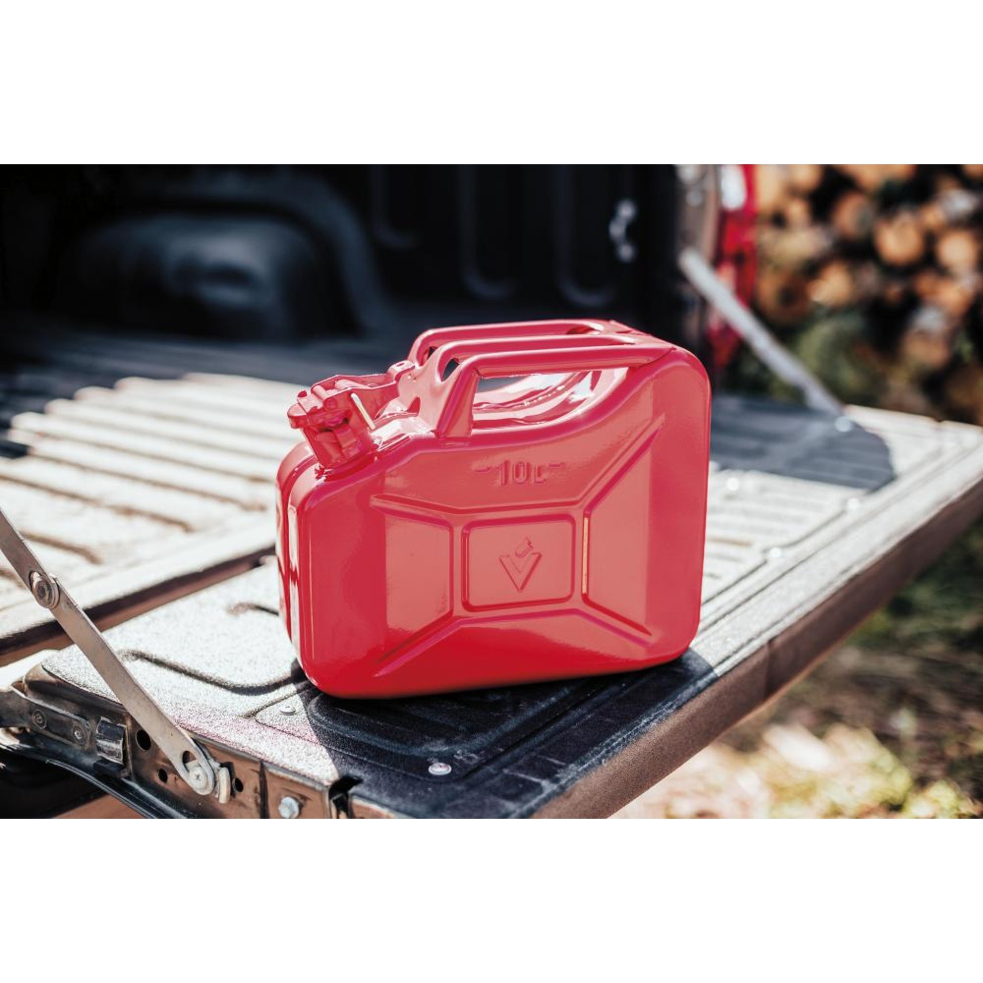 Kraftstoffkanister Stahlblech Nenninhalt 10lFeuerrot RAL 3000 VALPRO
