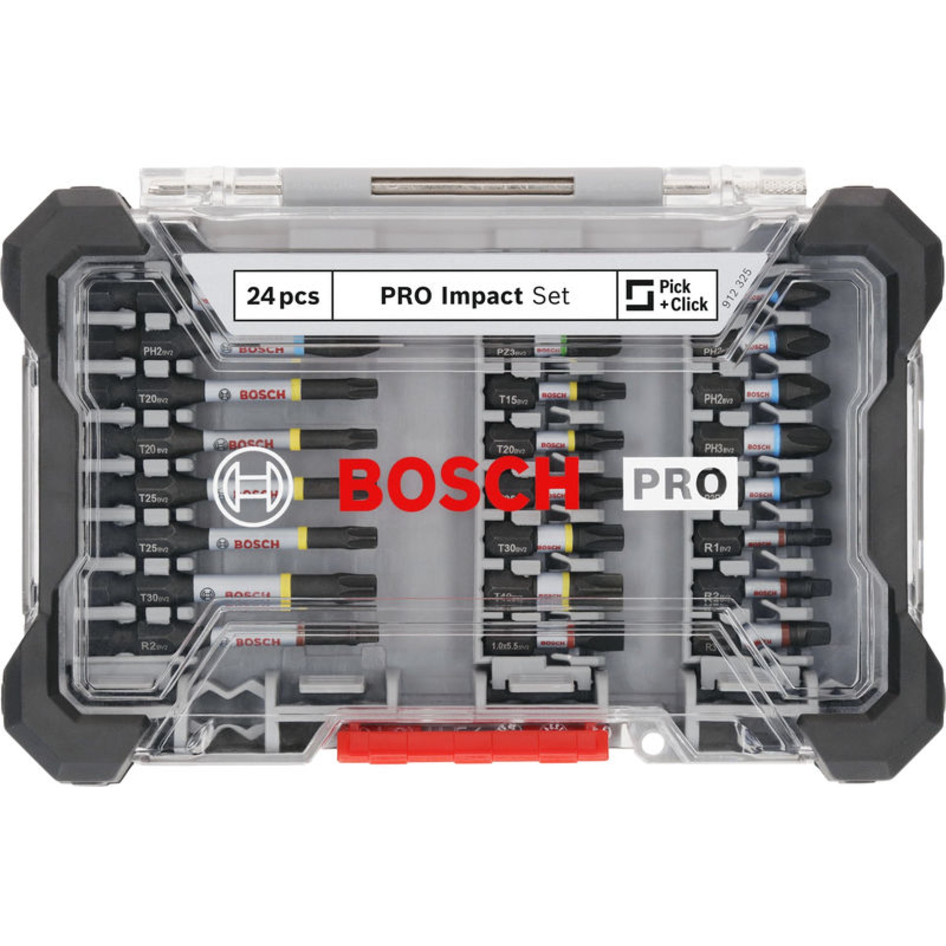 PRO Impact Schrauberbit Set, 24-tlg.