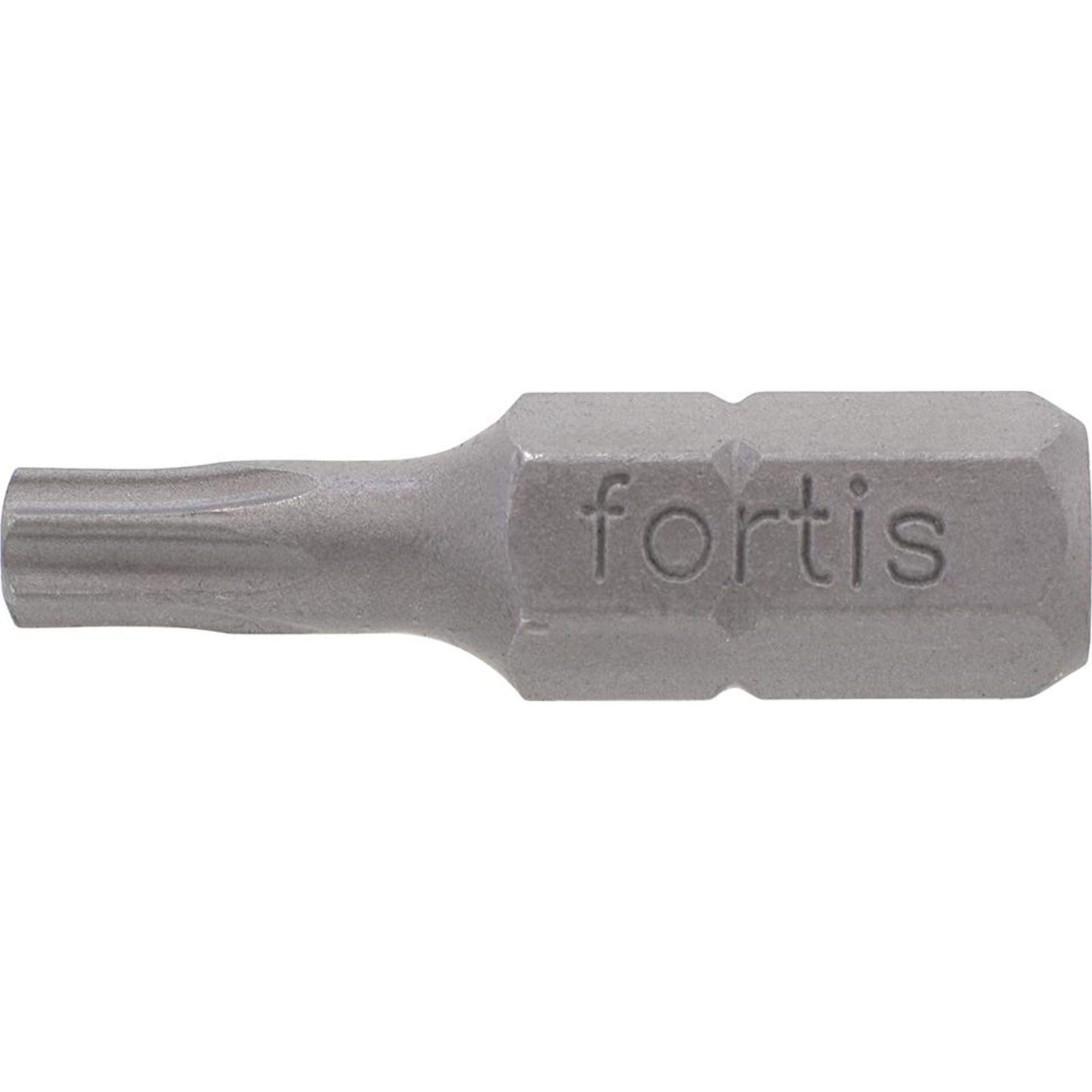 Bit zähhart 1/4" DIN3126 C6,3 T27x25mm 10er Pack FORTIS
