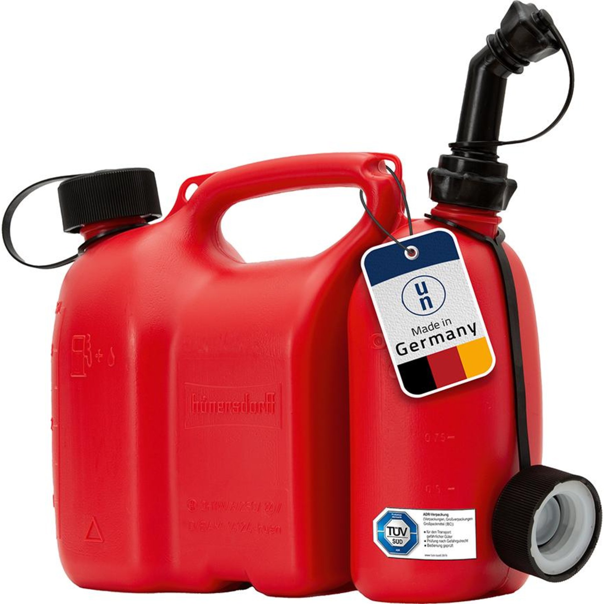 Doppelkanister Profi B362xT117xH298 mm rot Volumen 6,0 + 3,0 l hünersdorff