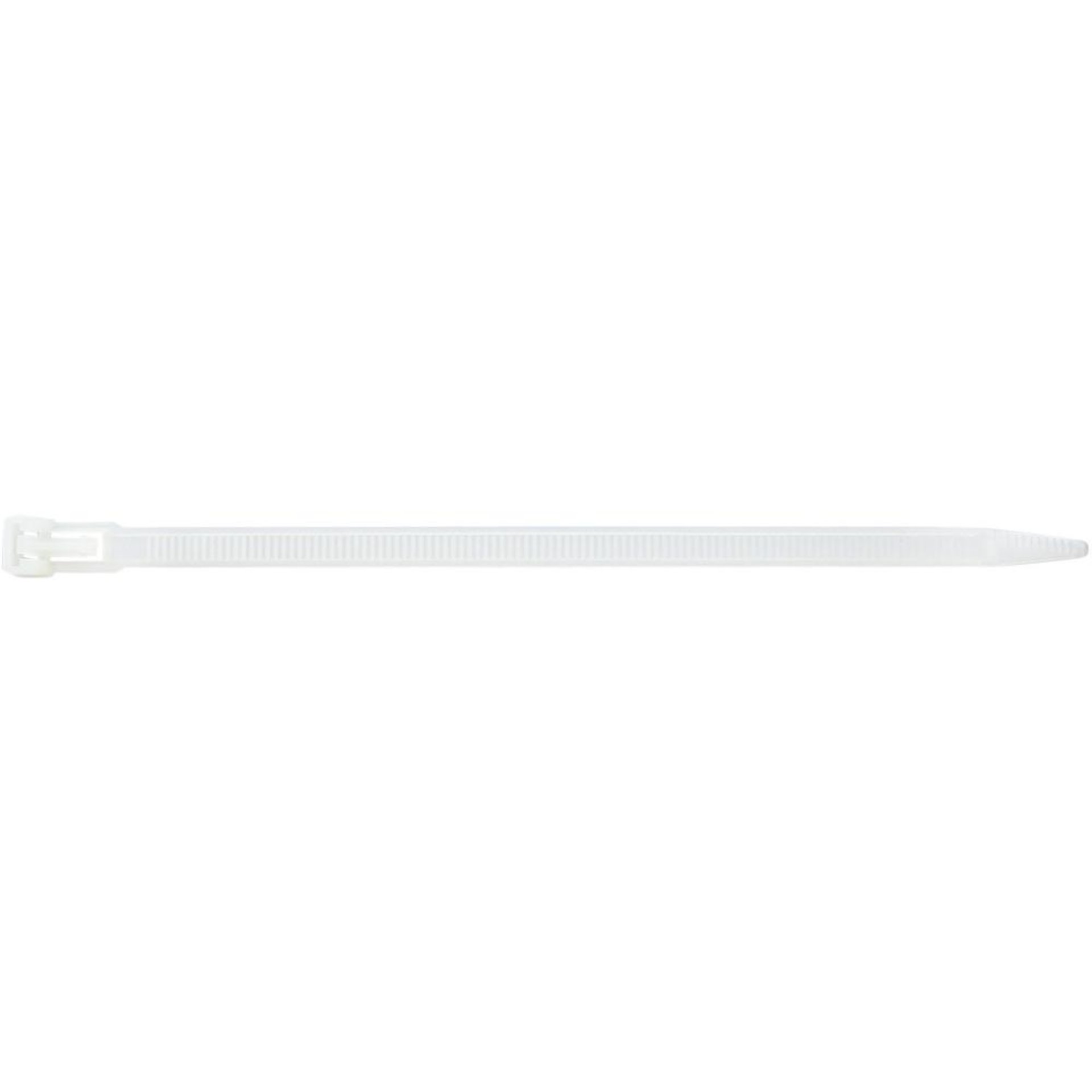 Kabelbinder Nylon natur 280x7,5mm a100Stück lösbar SapiSelco