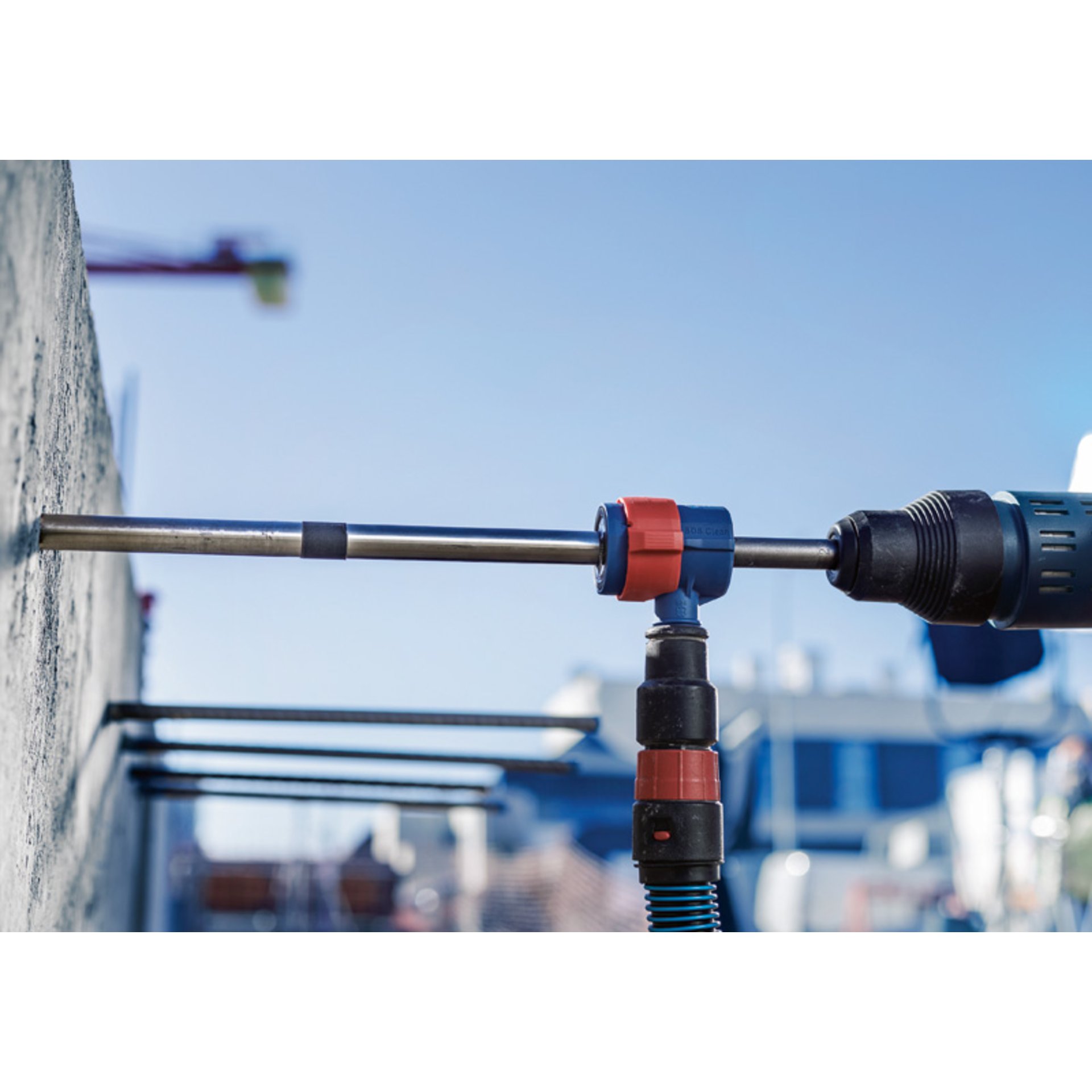 EXPERT SDS Clean max Adapter für Hammerbohrer