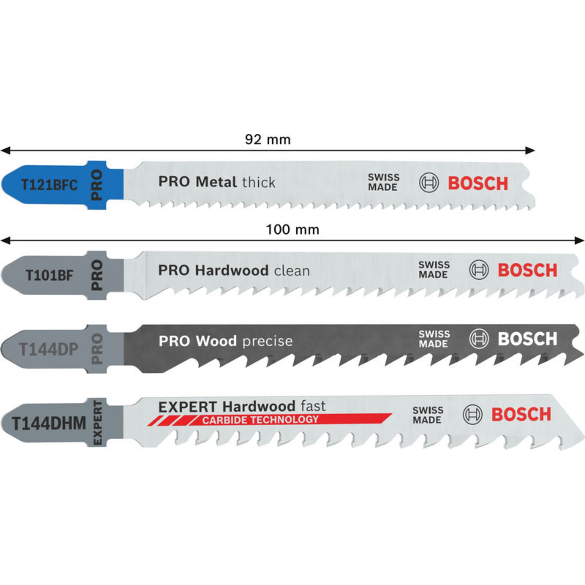 PRO Wood and Metal-Set, 15-tlg.