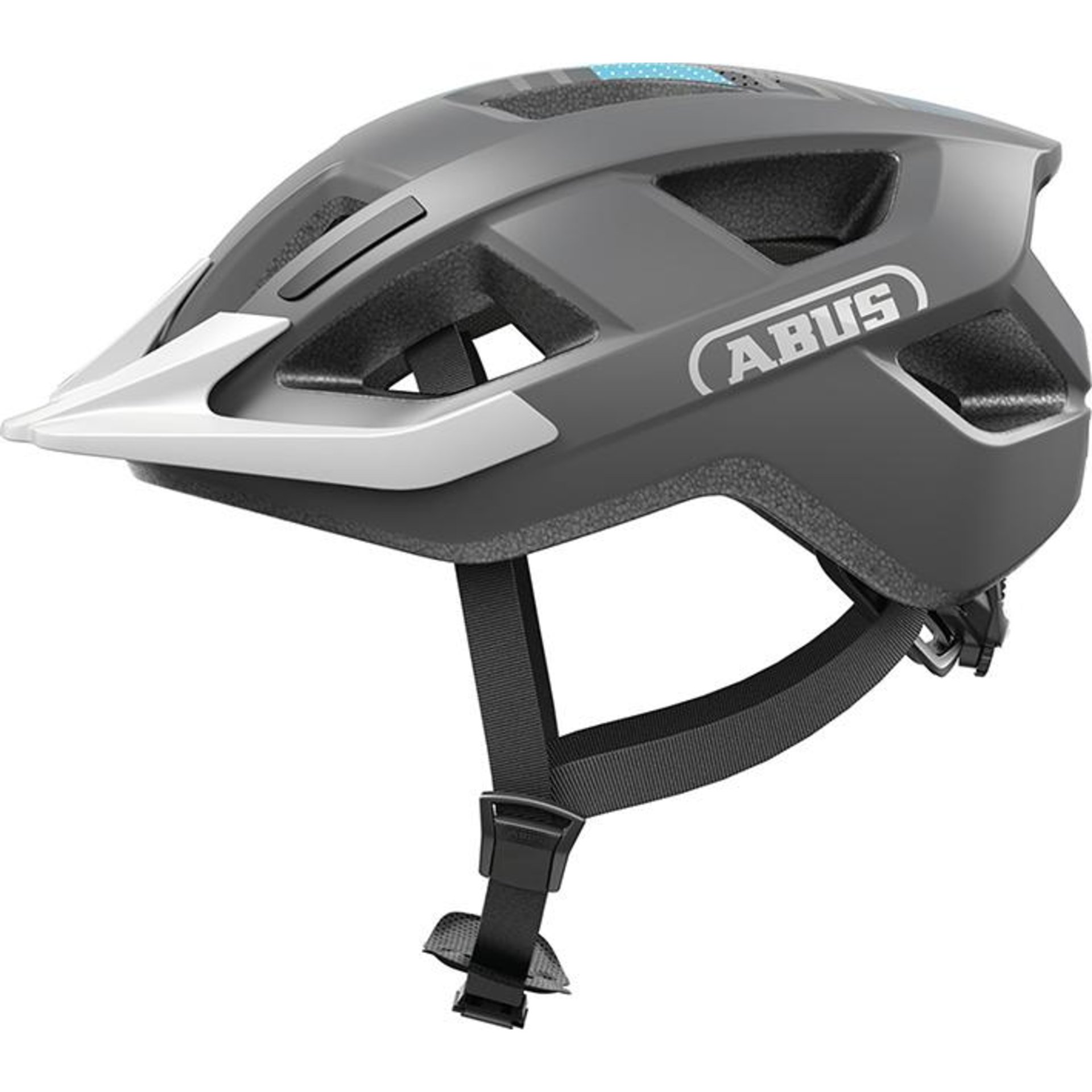 Fahrradhelm ABUS ADURO 3.0 race grey L