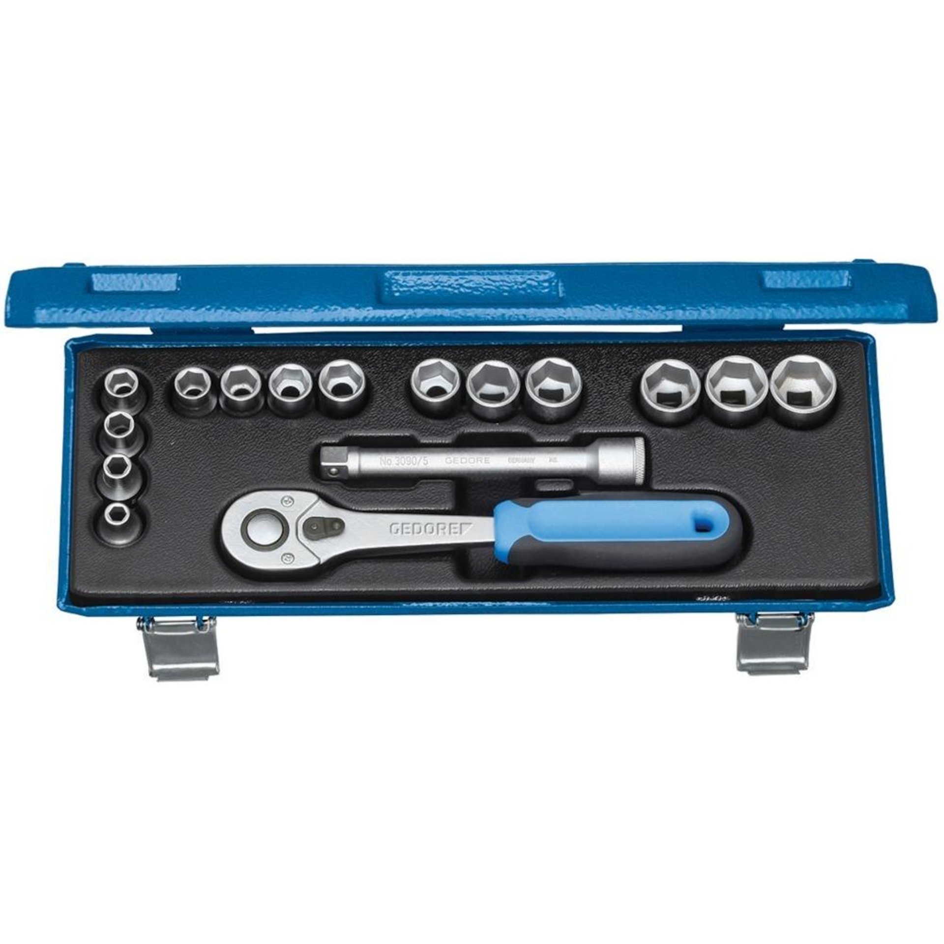 Steckschlüssel-Garnitur 3/8" 30JMU-10 16-teilig Gedore