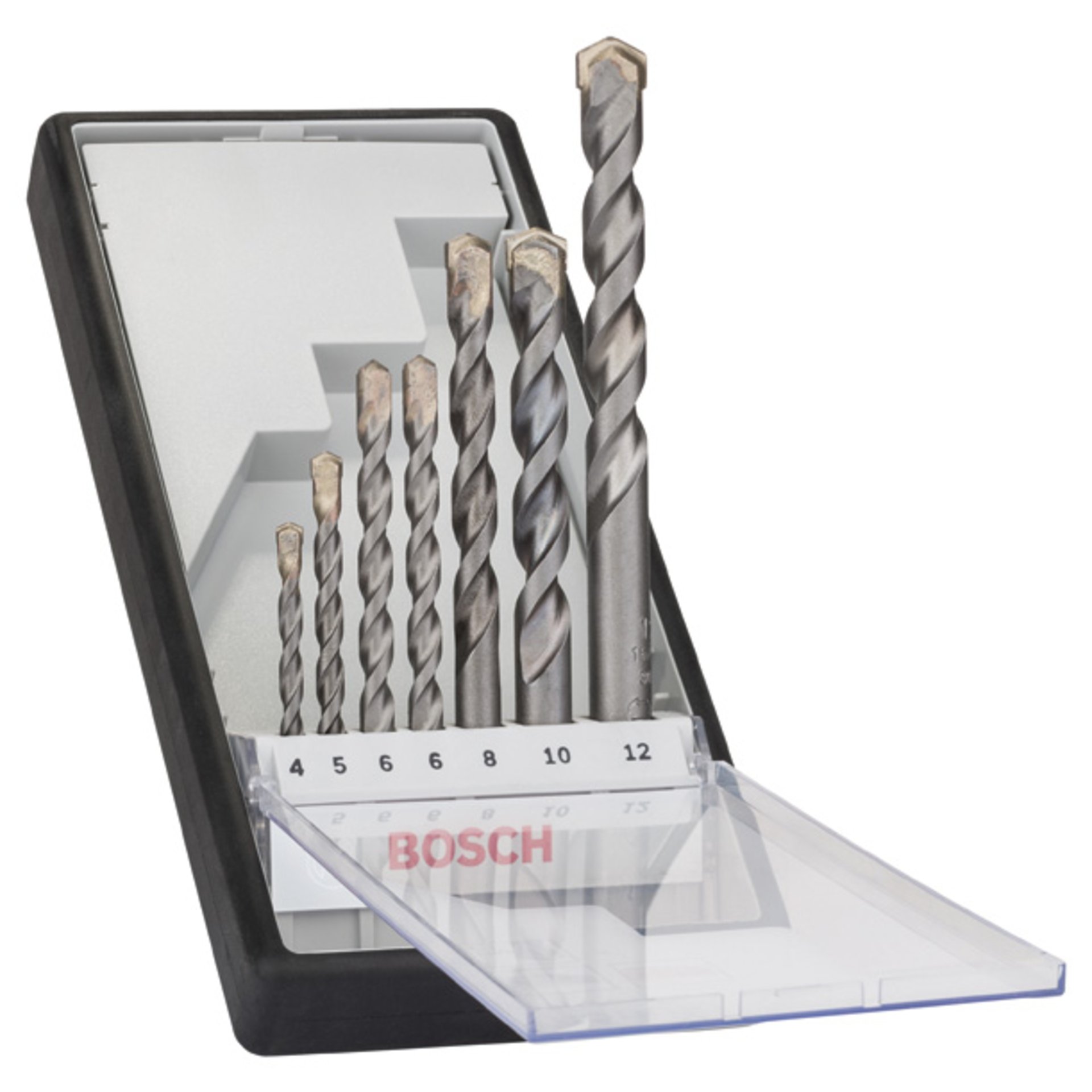 7-tlg. CYL-3 Betonbohrer-Set, Robust Line, 4-12 mm