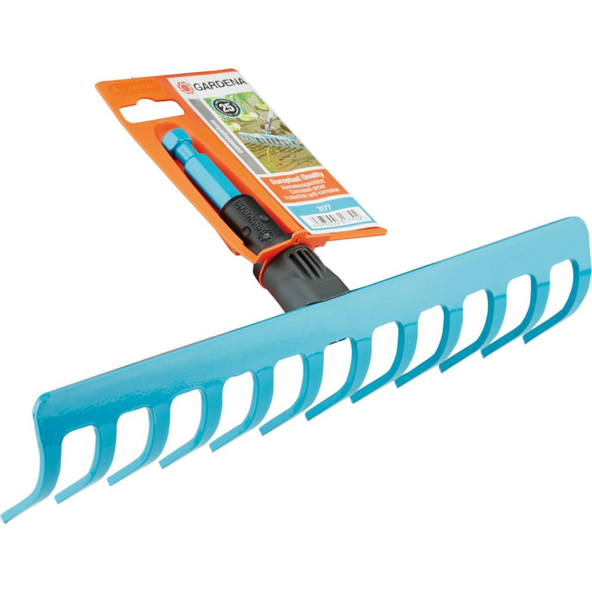 CS.-Rechen 12 Zinken, 30 cm breit Gardena