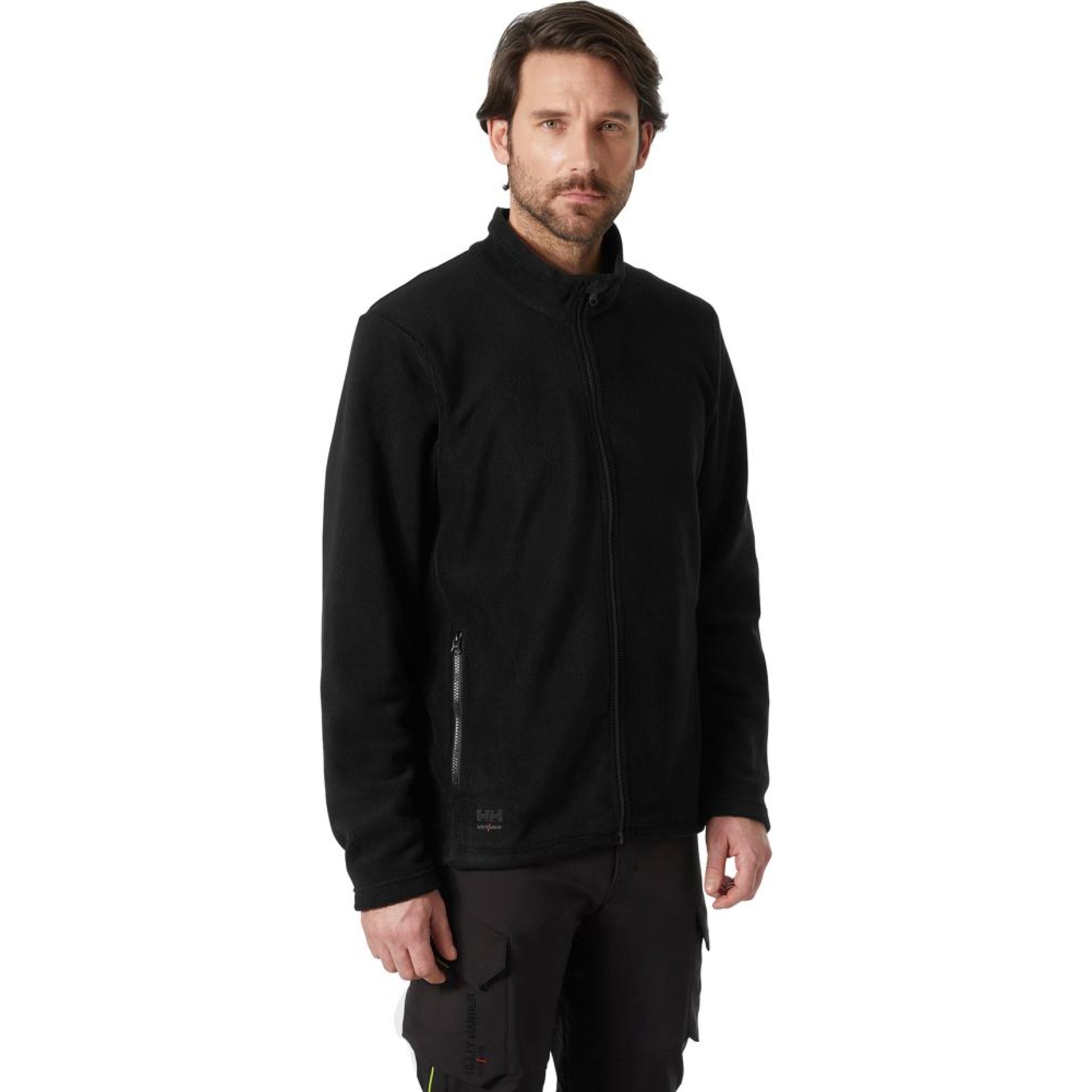 Fleecejacke Manchester 2.0, Zip-in, schwarz,Gr.2XL Helly Hansen
