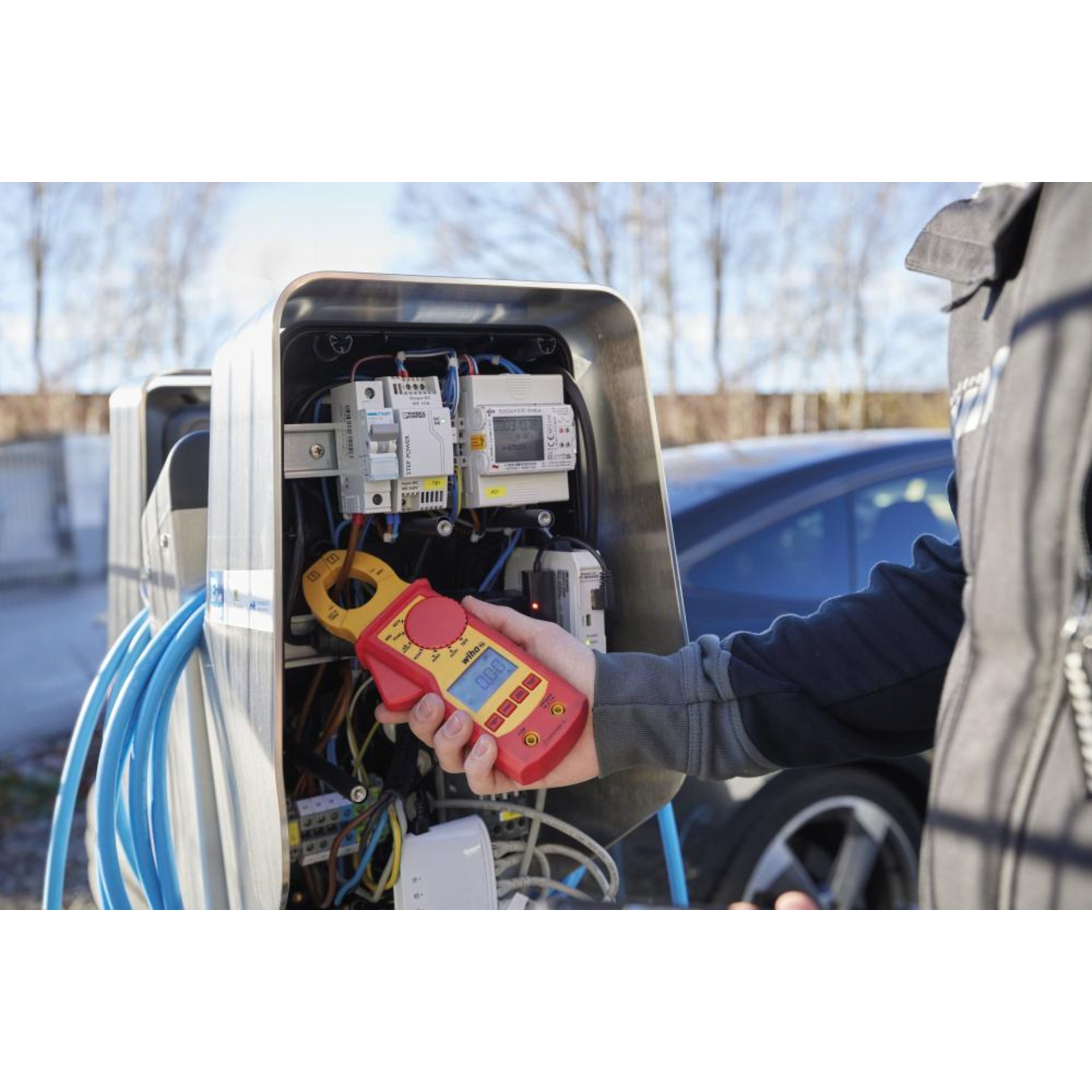 Digital-Stromzangen- Multimeter 1000V CAT IV Wiha