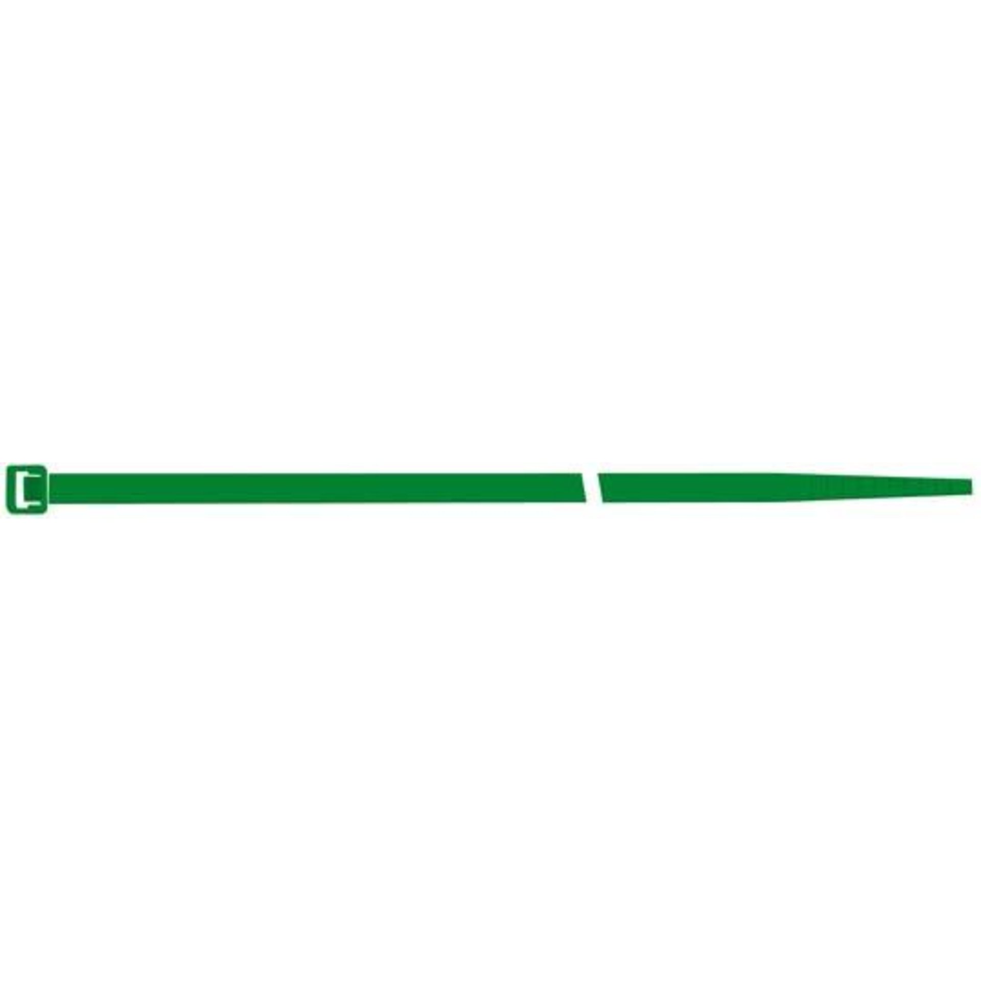 Kabelbinder Nylon grün 280x4,5mm a100Stück SapiSelco