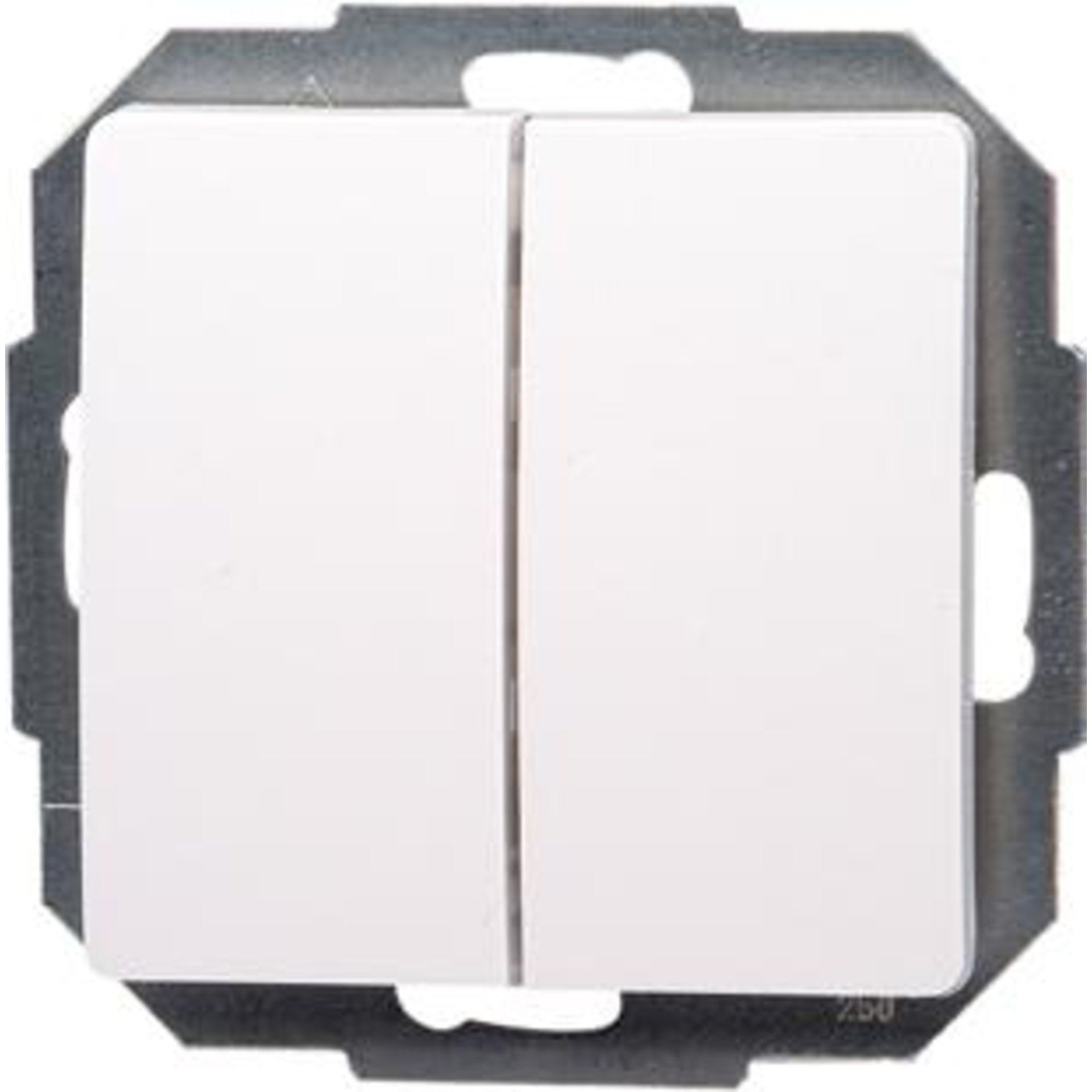 Serienschalter 10AX, 250VPARIS, arktis Kopp