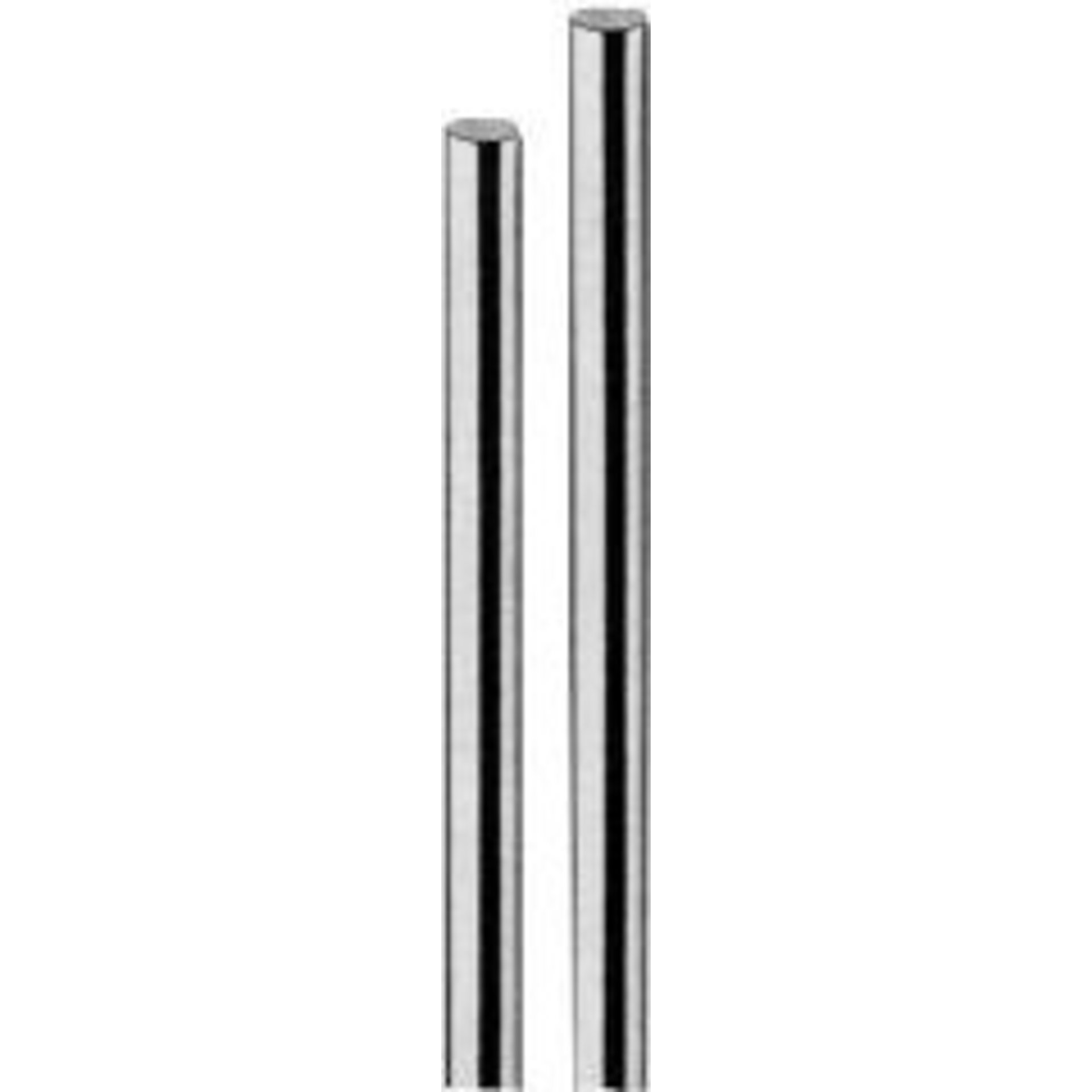 0087 Stange 8mm, 1000mm Stahl vernick. JuNie