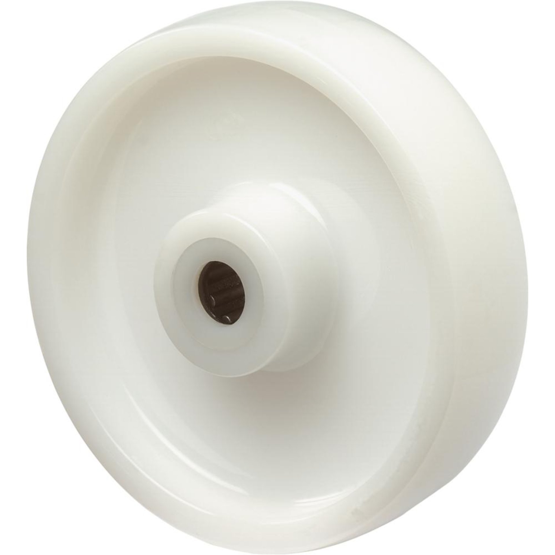 Kst.-Rad 100mm B10.100 Kunstst.weiß,Radk.Kst.,RLTragkraft 125 Kg BS ROLLEN