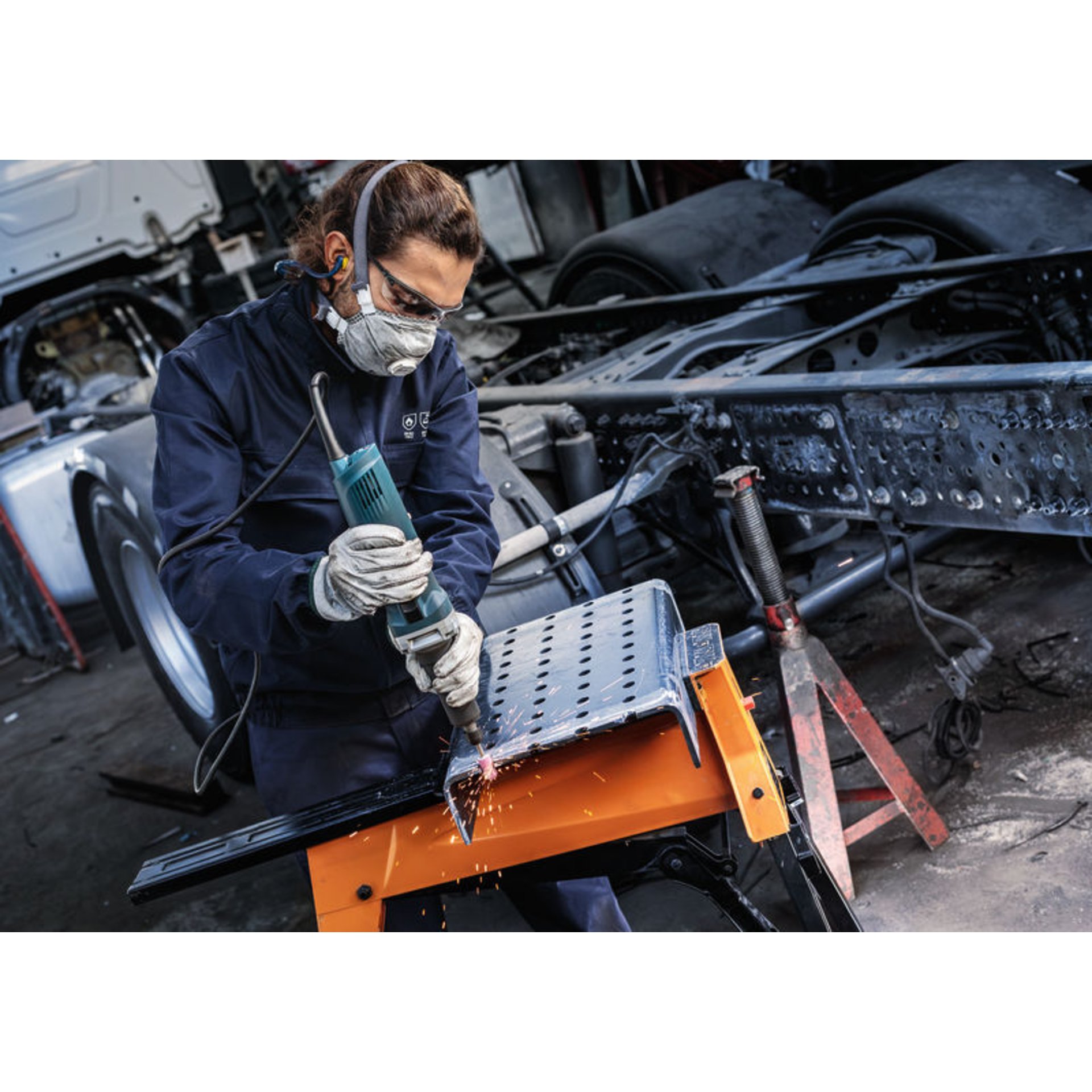 PRO Steel Schleifstiftset, 20 x 25 mm, G60, konisch