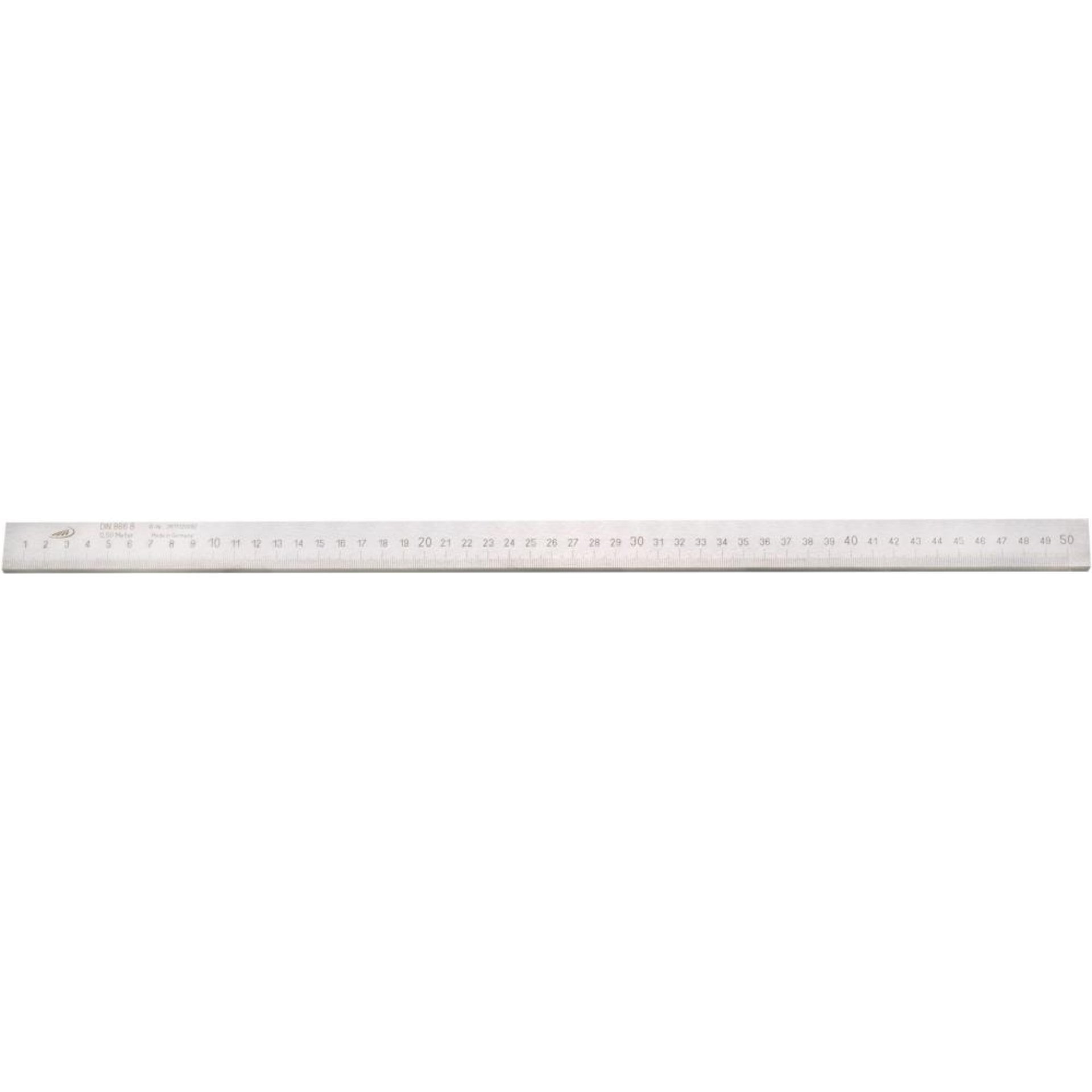 Arbeitsmaßstab D866B 1000x30x6mm INOX HP