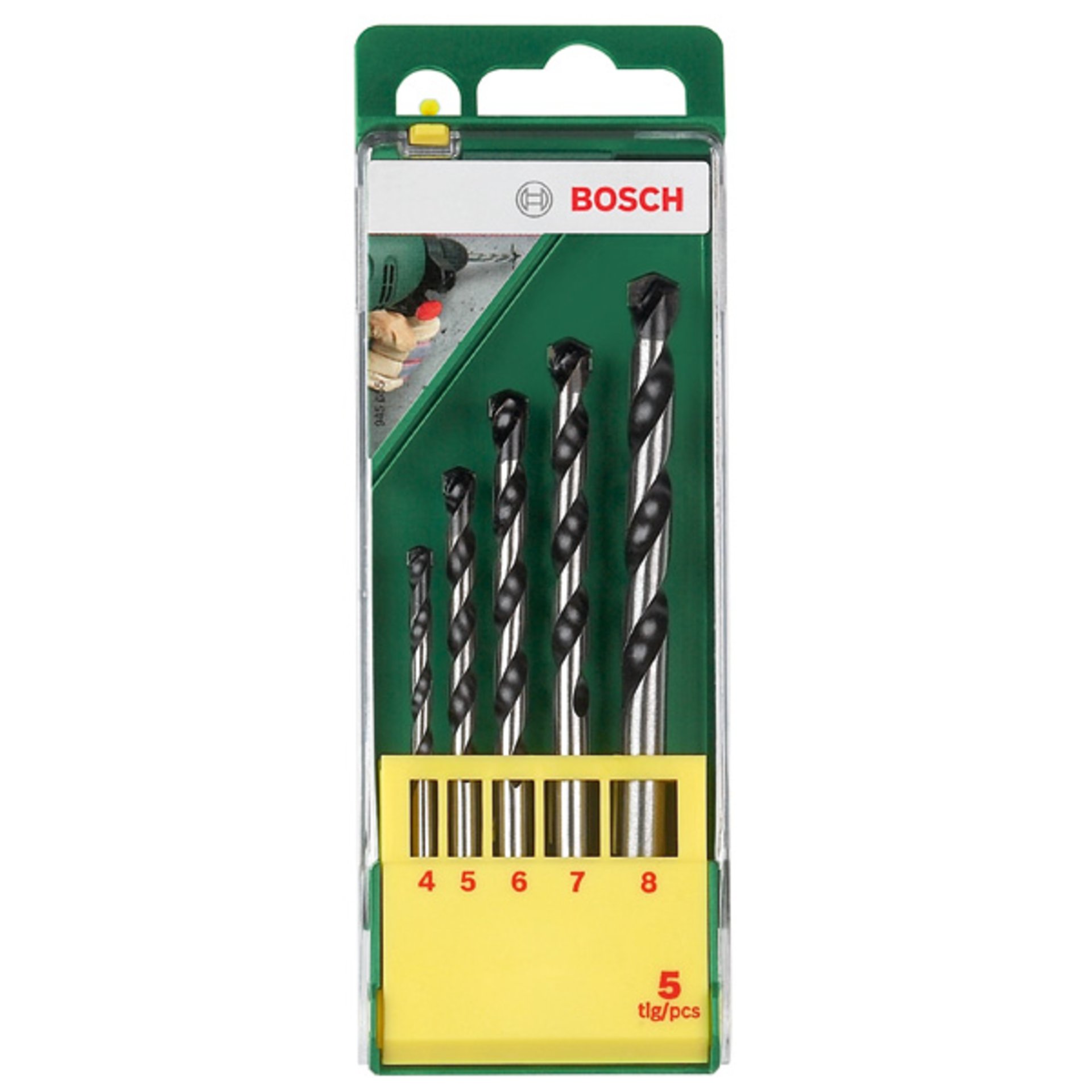 5-teiliges Betonbohrer-Set