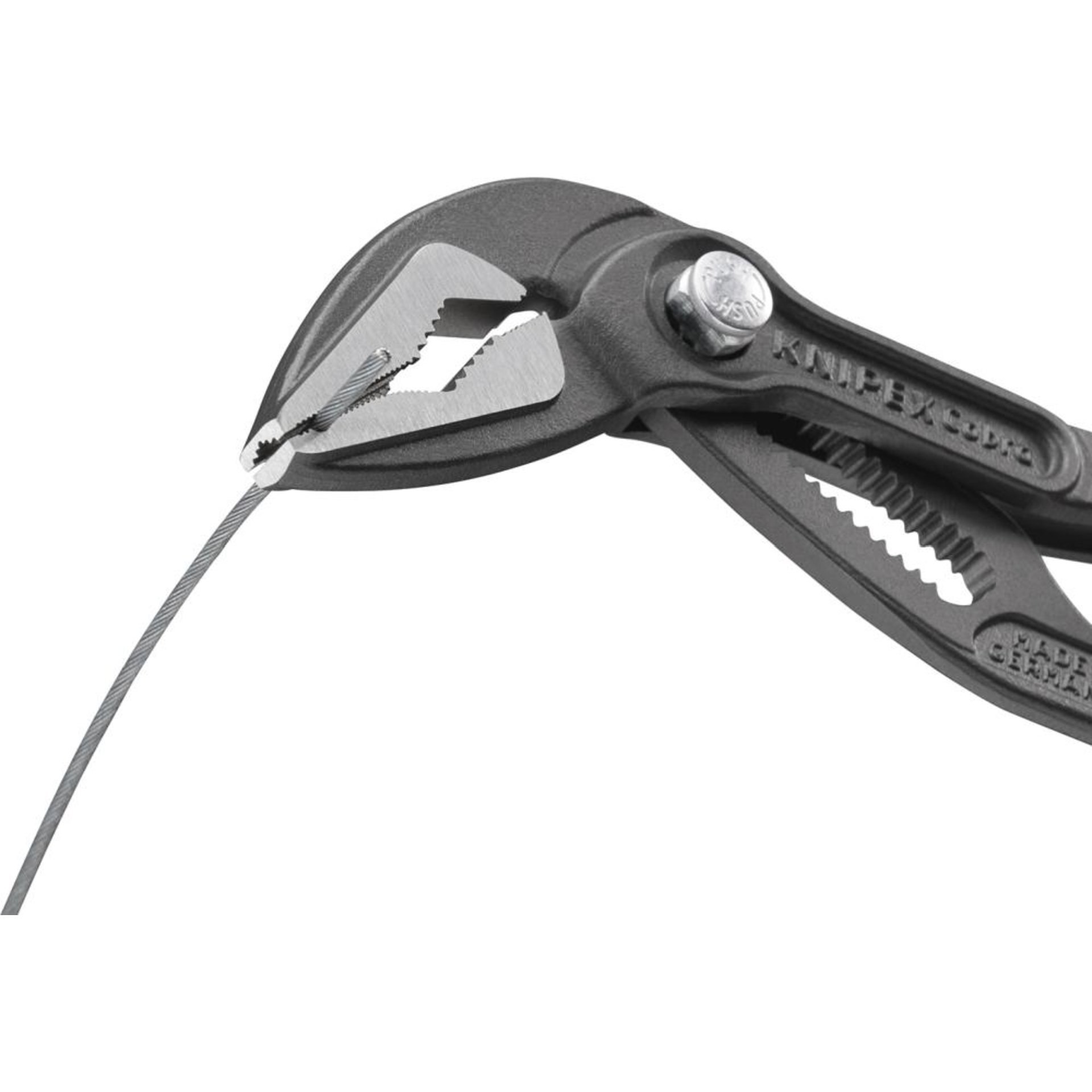Wasserpumpenzange Cobra ES mit Kunststoffgriffe 180mm KNIPEX